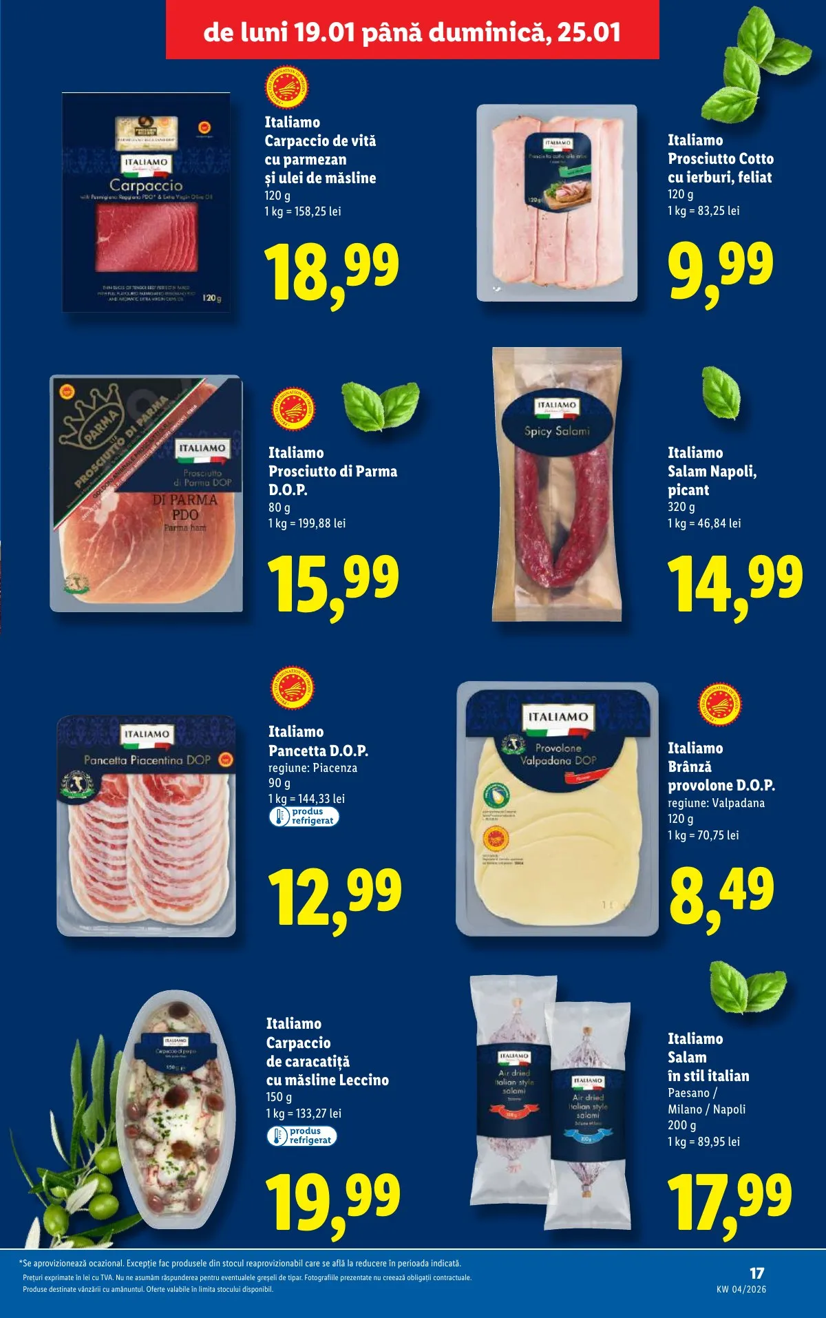 Lidl akciós újság Románia 01.19–01.25 – 17. oldal
