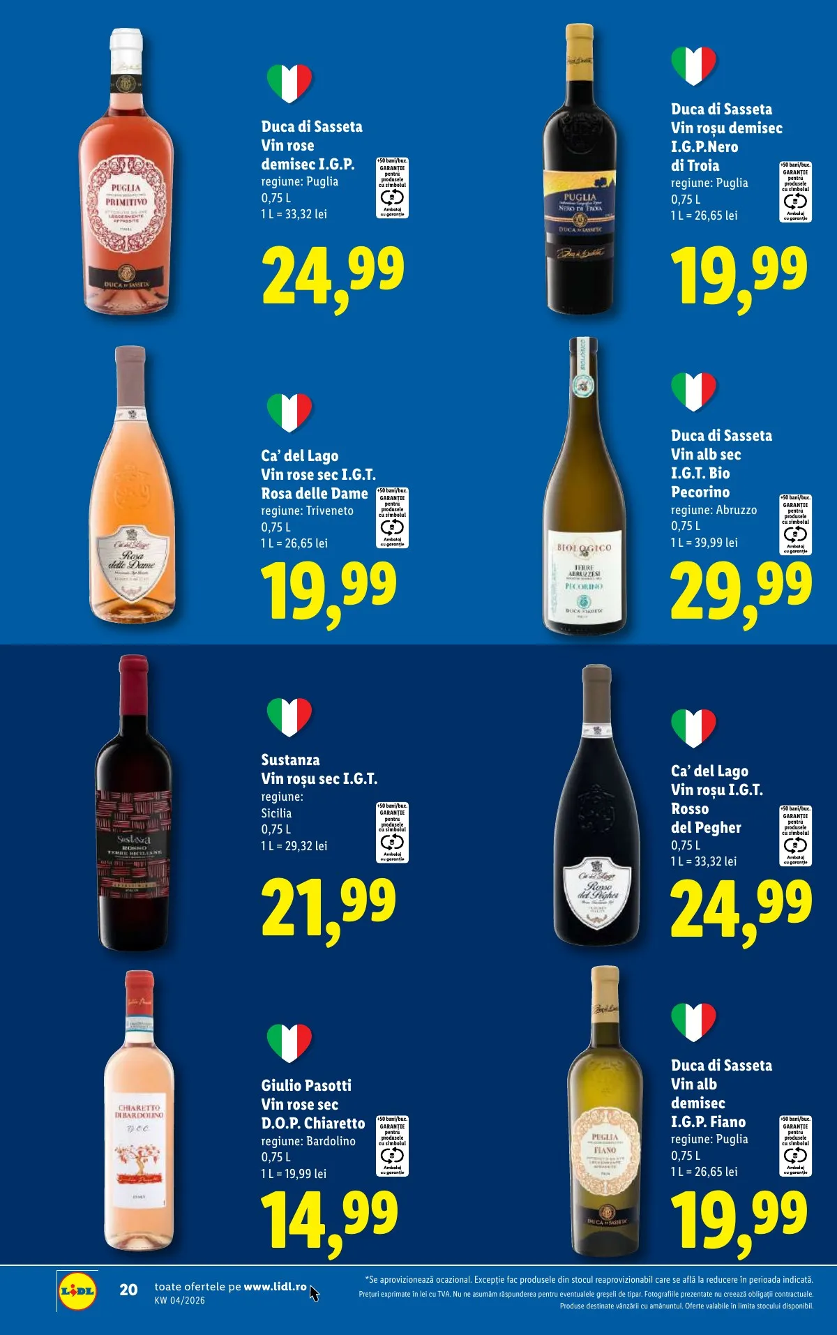 Lidl akciós újság Románia 01.19–01.25 – 20. oldal