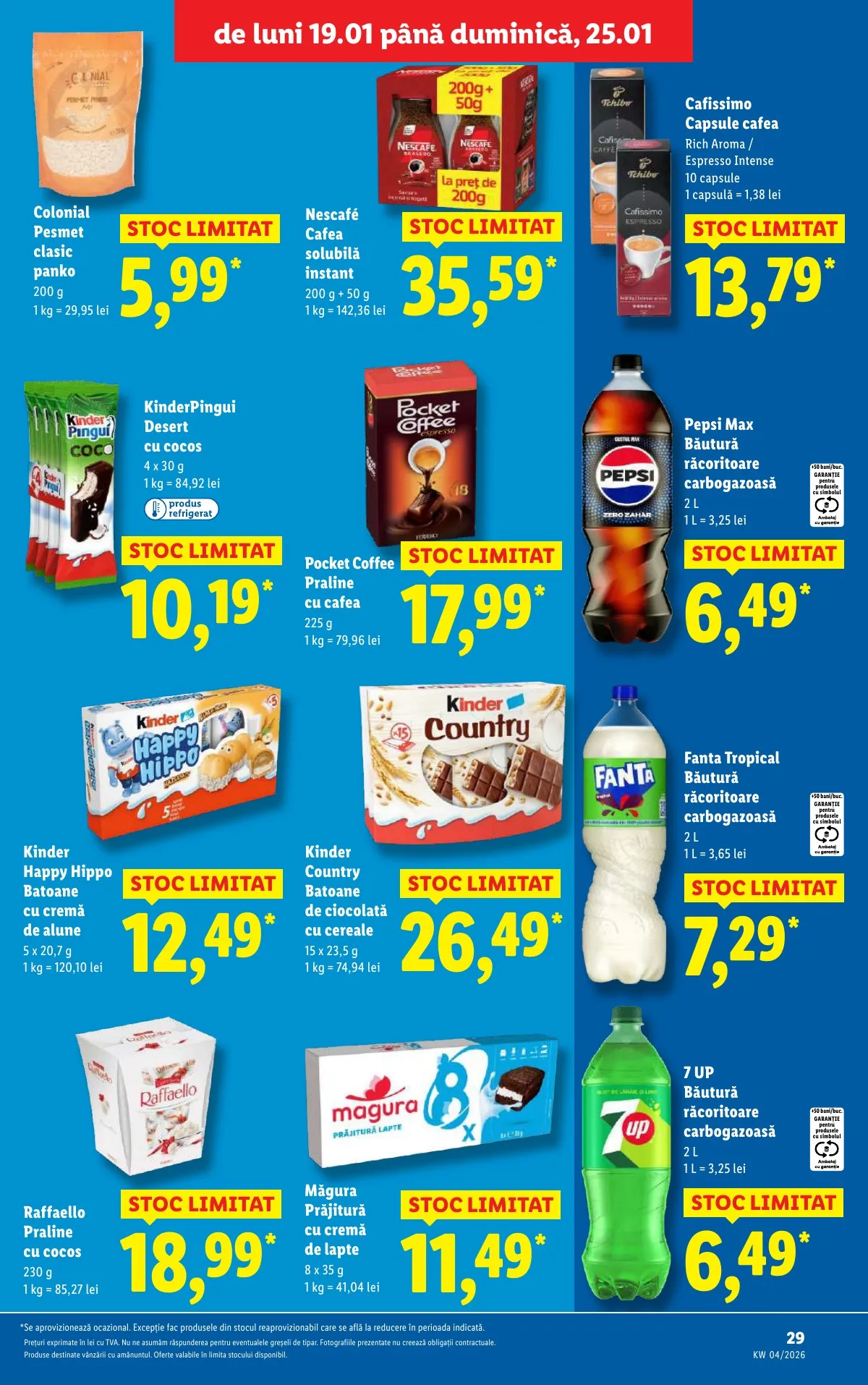 Lidl akciós újság Románia 01.19–01.25 – 29. oldal