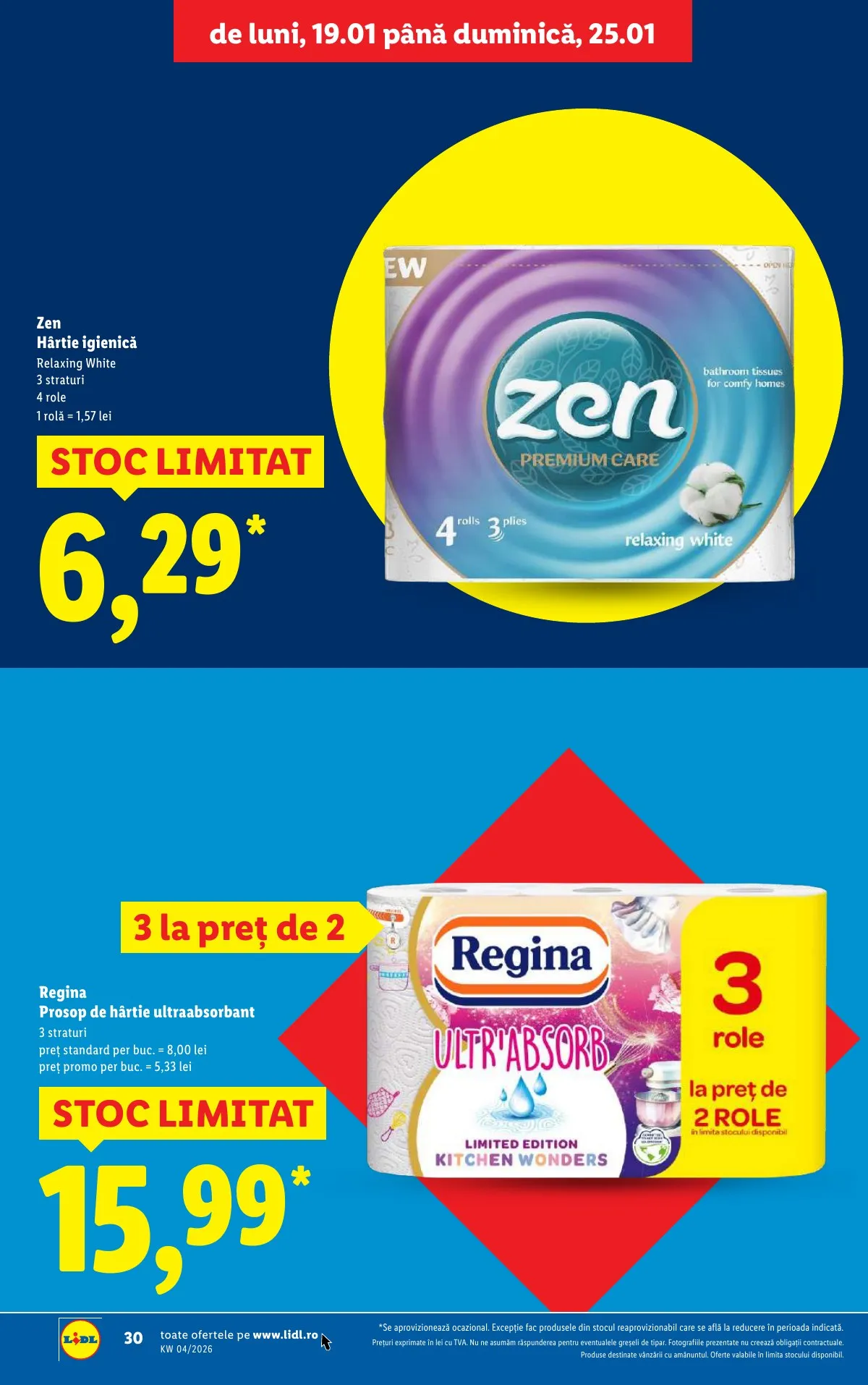 Lidl akciós újság Románia 01.19–01.25 – 30. oldal