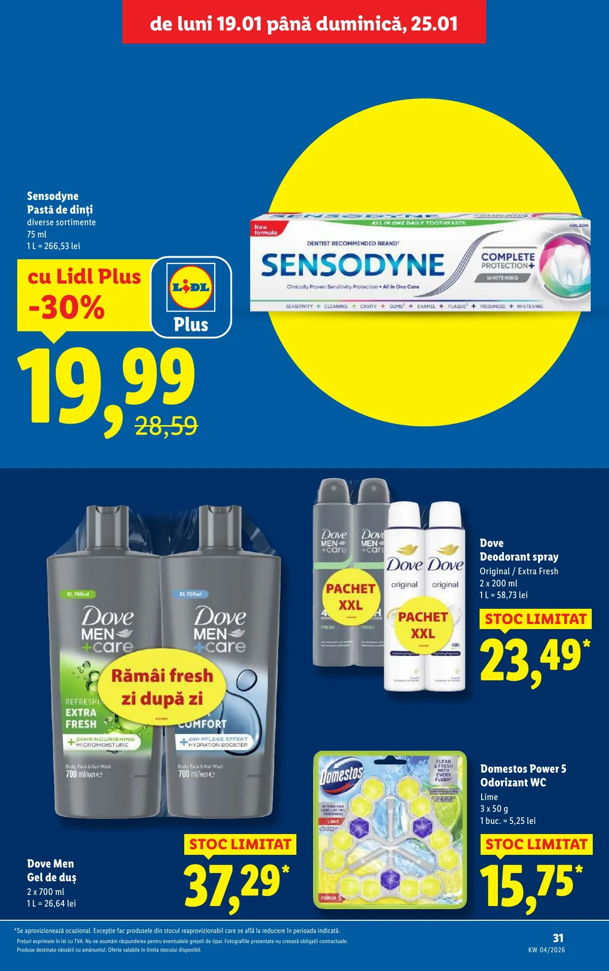 Lidl akciós újság Románia 01.19–01.25 – 31. oldal