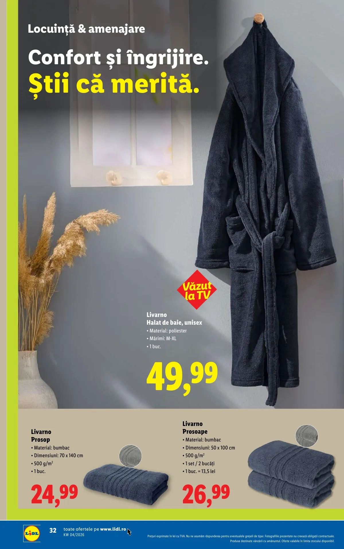 Lidl akciós újság Románia 01.19–01.25 – 32. oldal