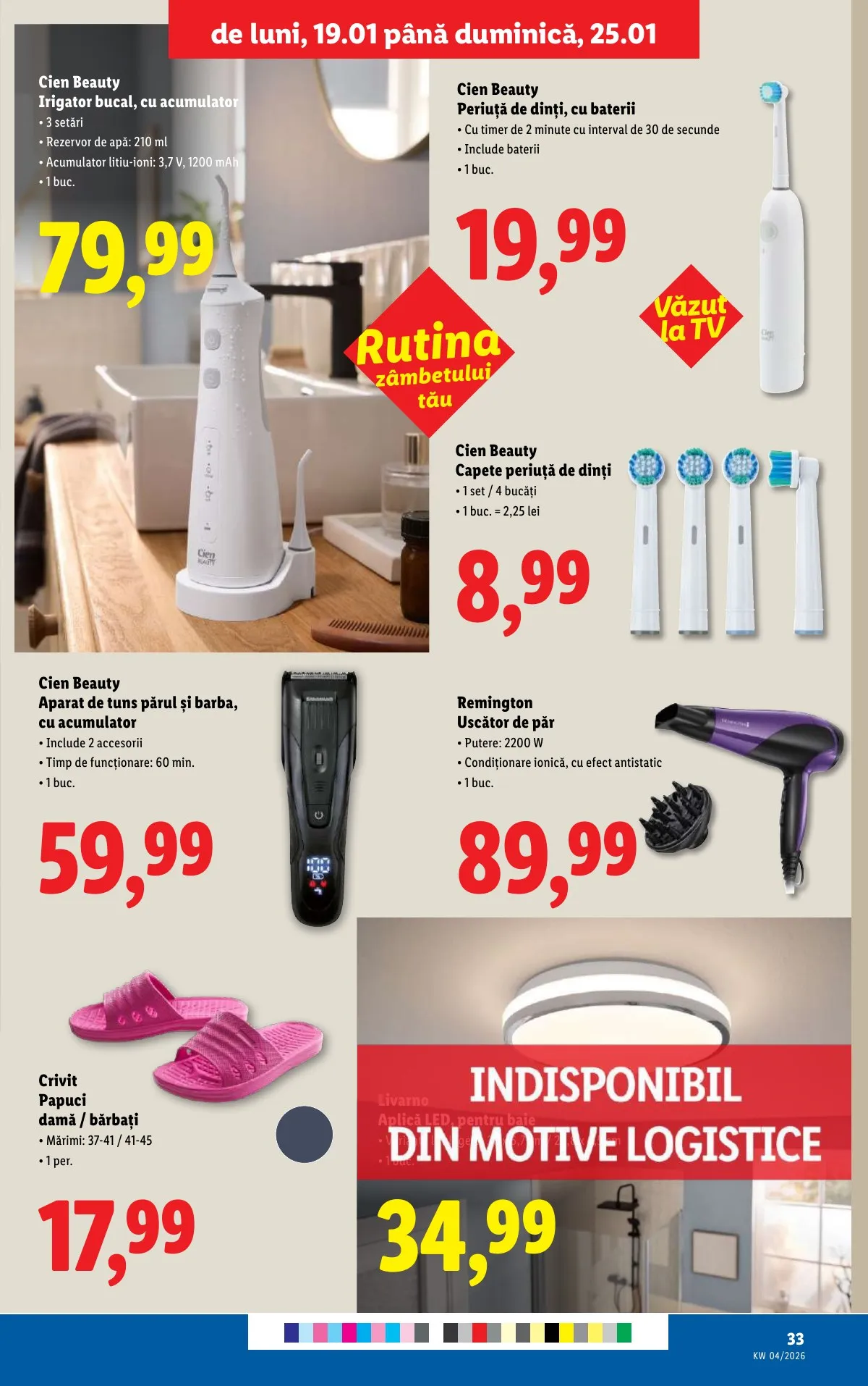 Lidl akciós újság Románia 01.19–01.25 – 33. oldal