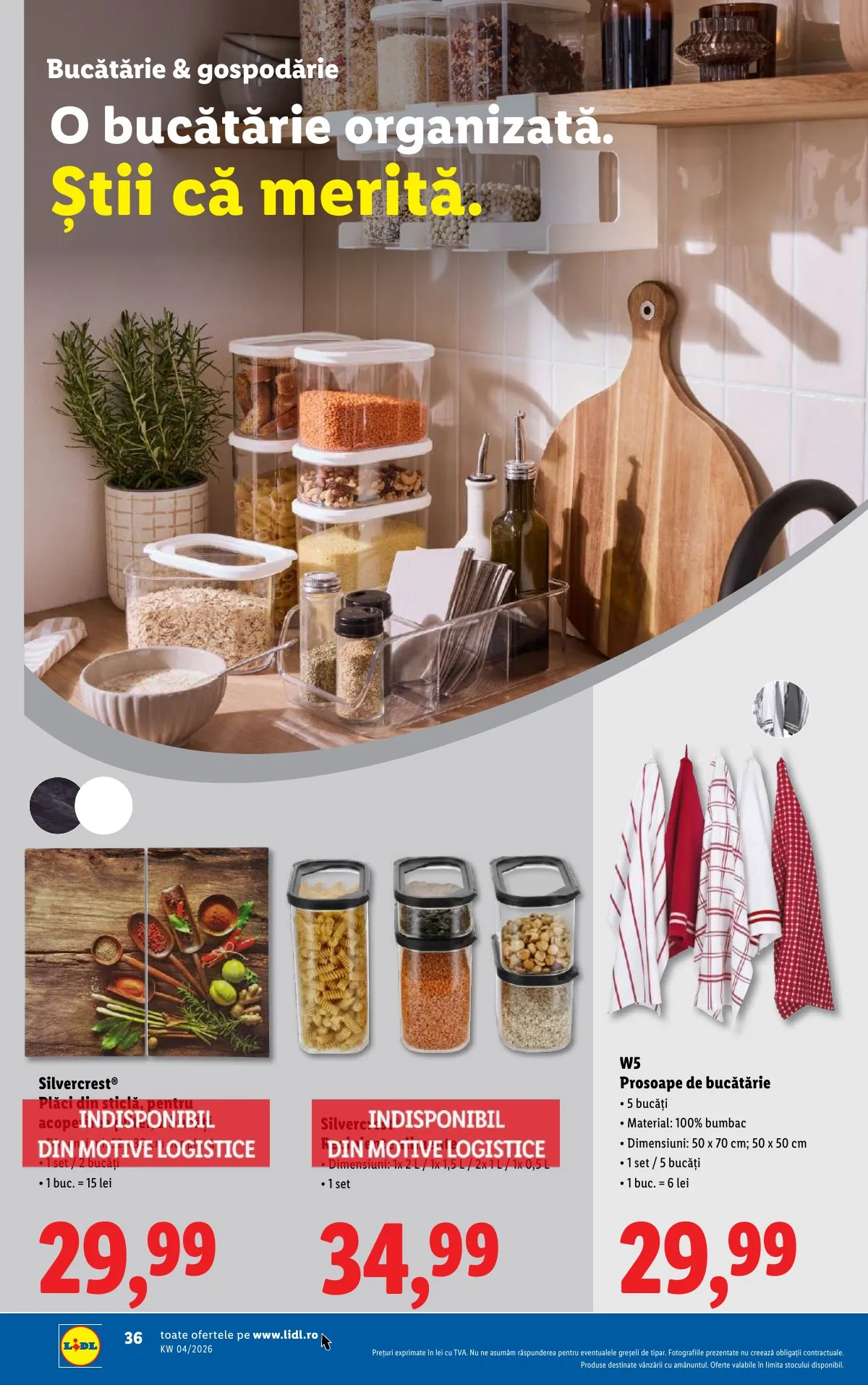 Lidl akciós újság Románia 01.19–01.25 – 36. oldal