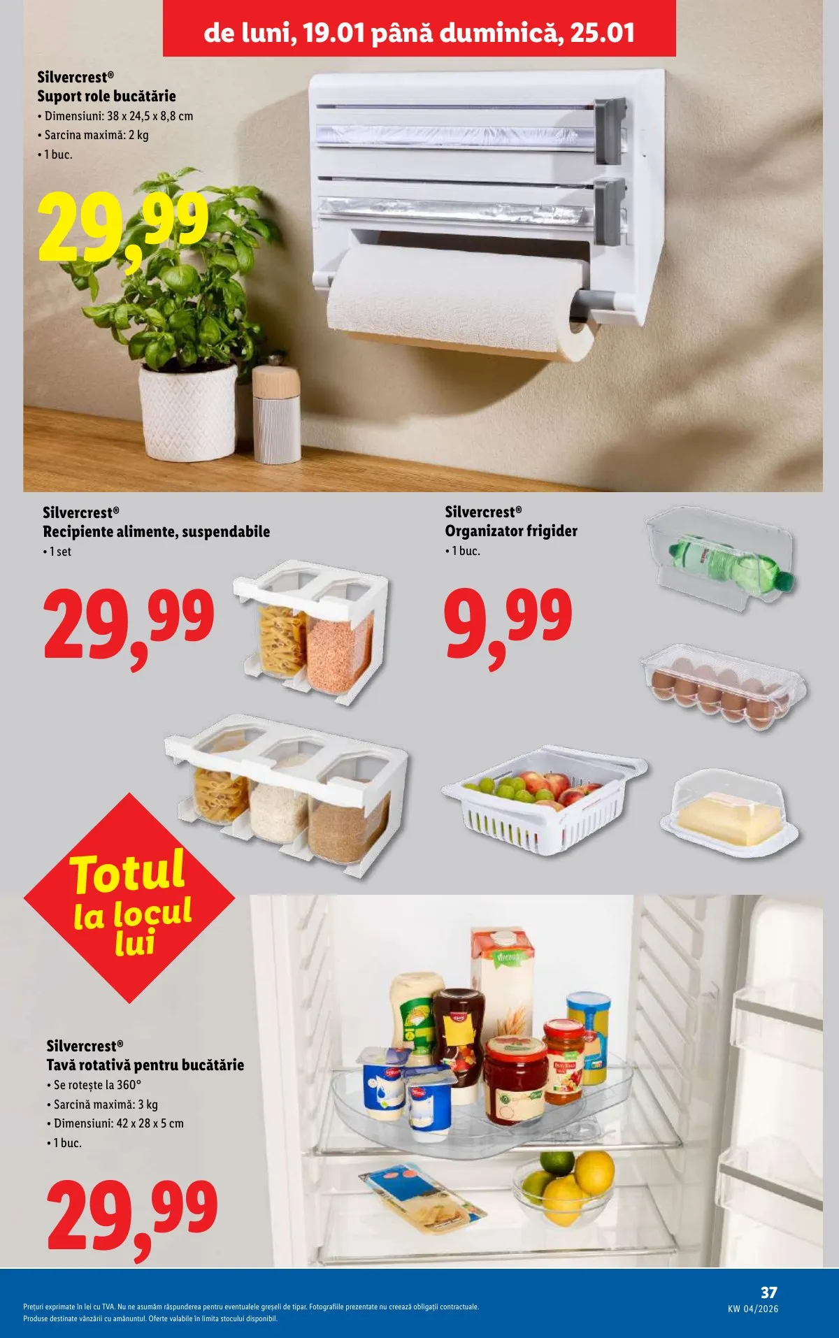 Lidl akciós újság Románia 01.19–01.25 – 37. oldal