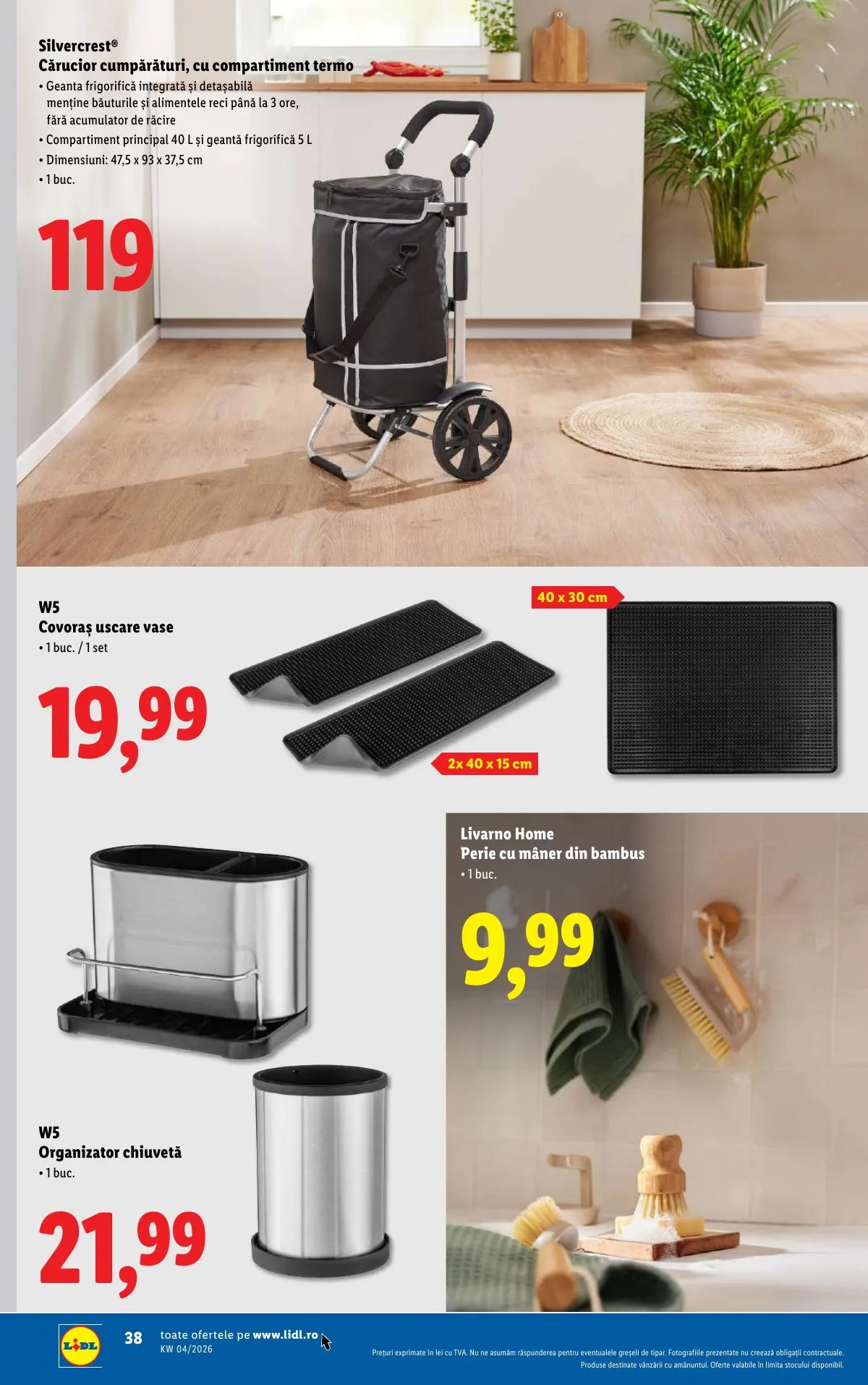 Lidl akciós újság Románia 01.19–01.25 – 38. oldal