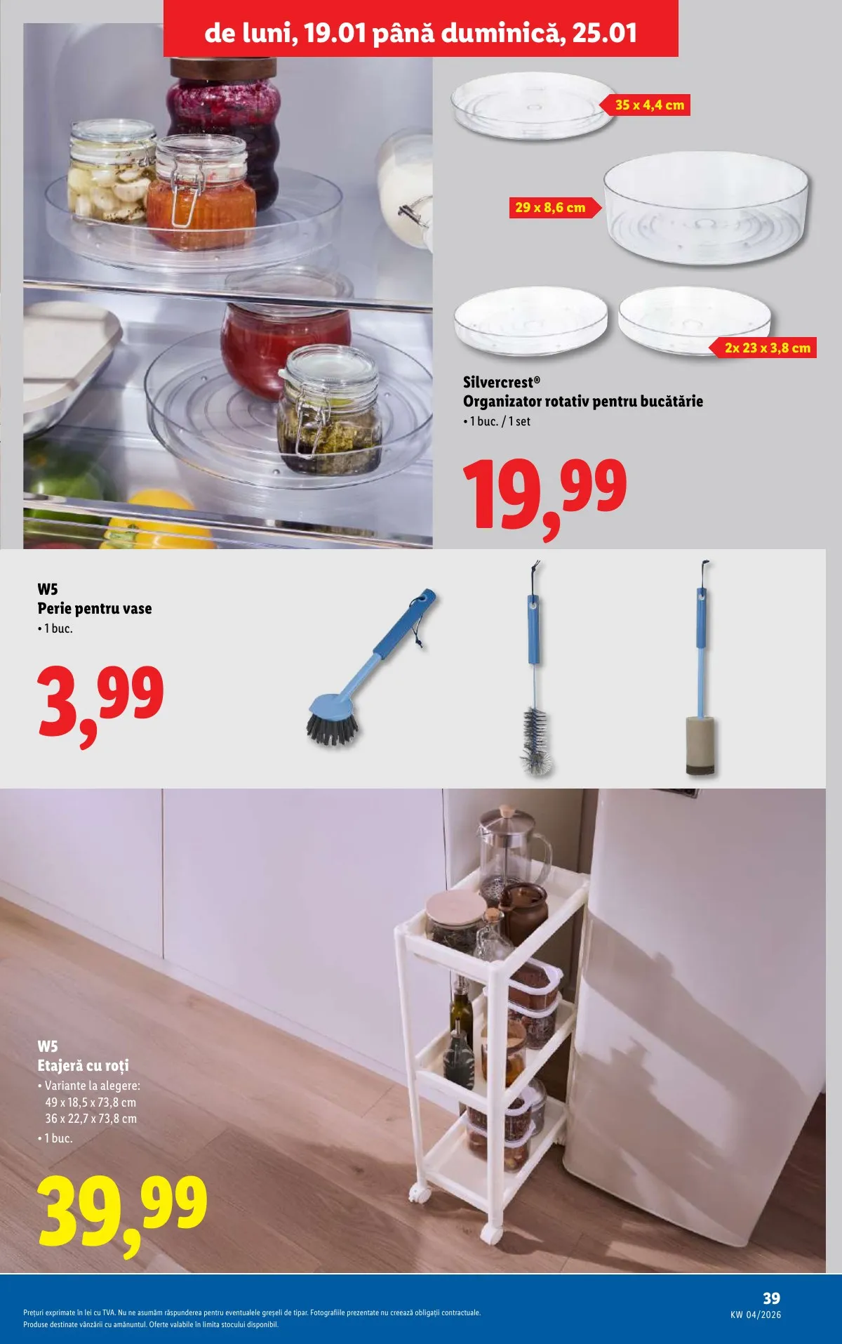 Lidl akciós újság Románia 01.19–01.25 – 39. oldal