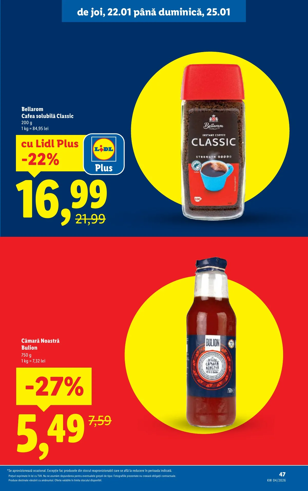 Lidl akciós újság Románia 01.19–01.25 – 47. oldal