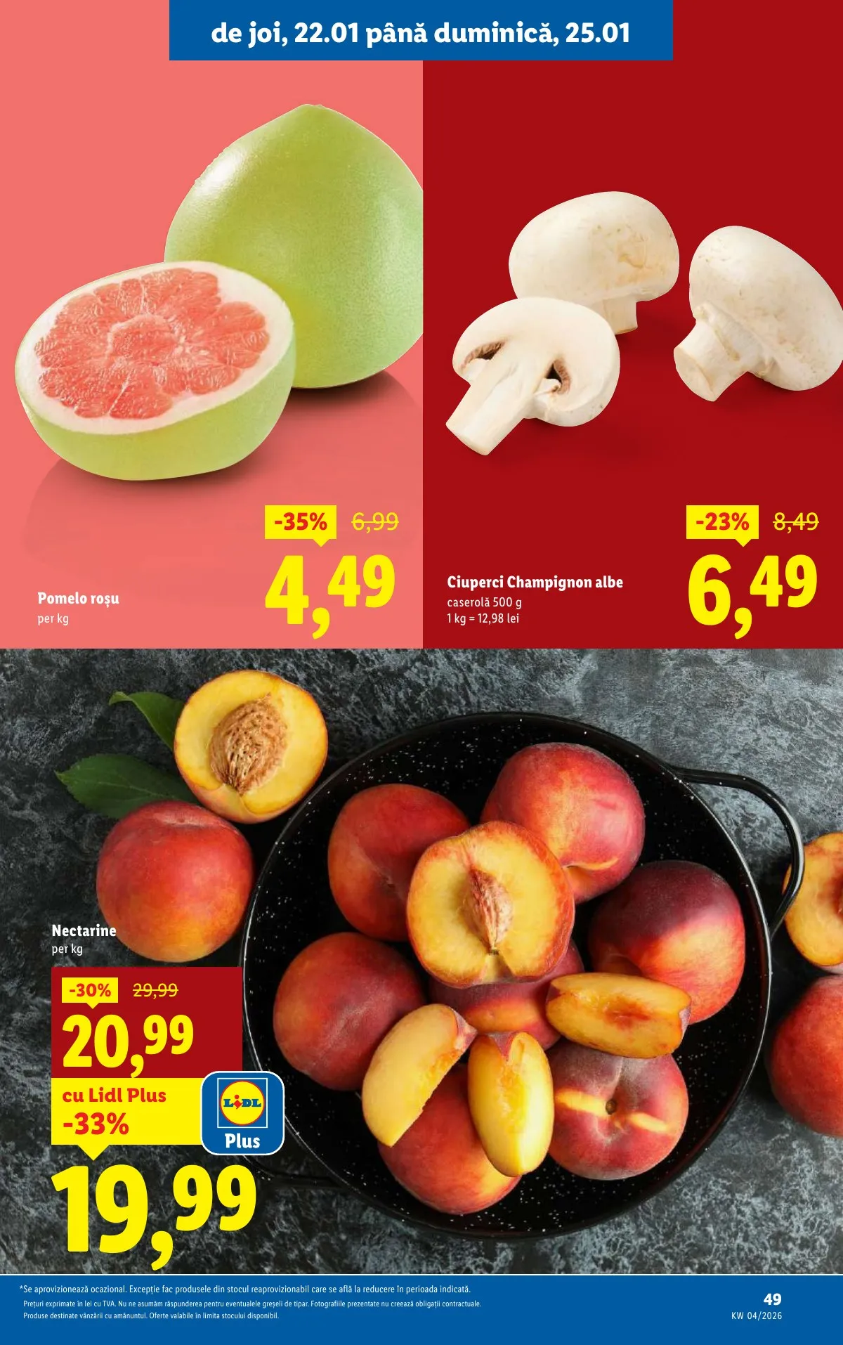 Lidl akciós újság Románia 01.19–01.25 – 49. oldal