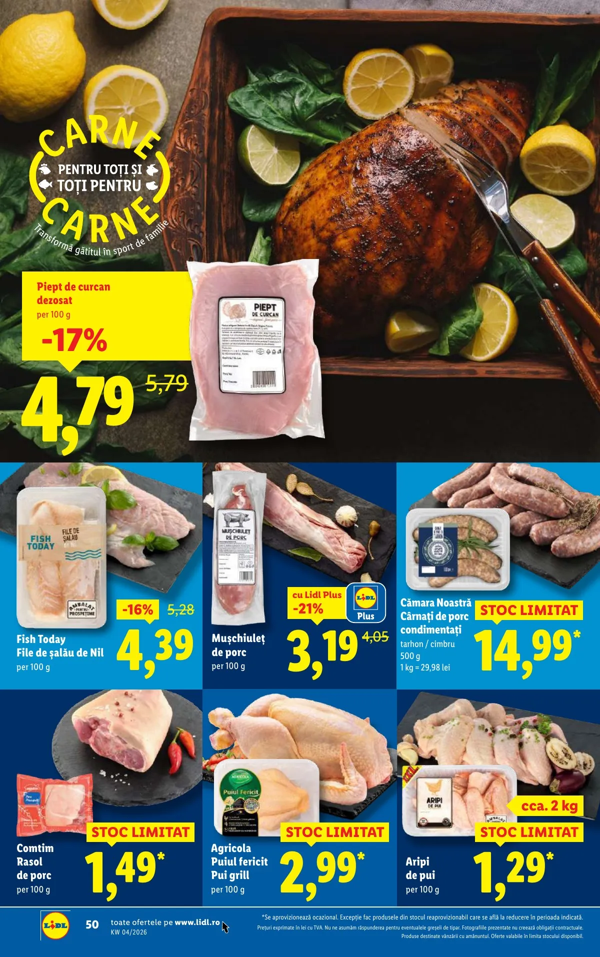 Lidl akciós újság Románia 01.19–01.25 – 50. oldal