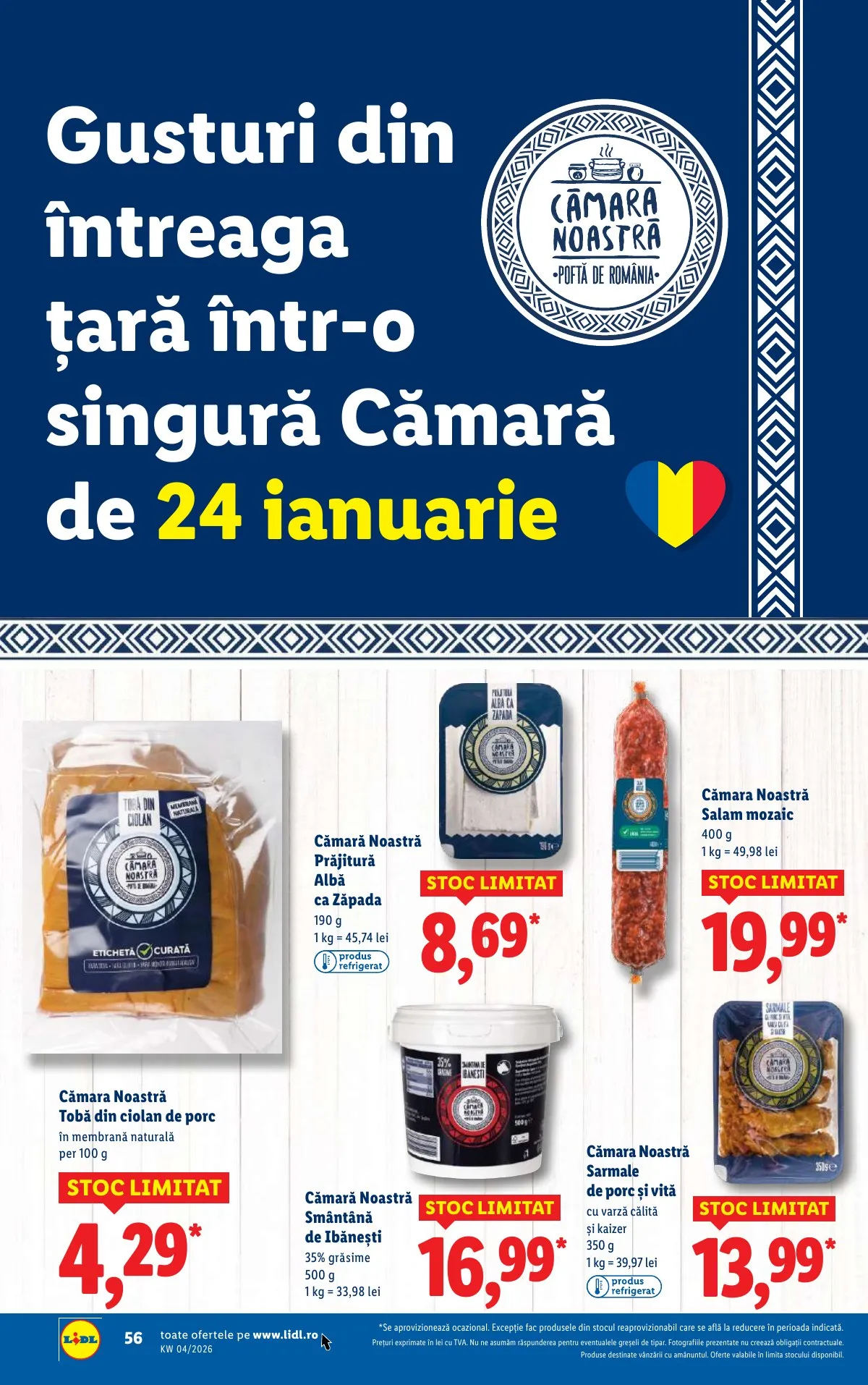 Lidl akciós újság Románia 01.19–01.25 – 56. oldal