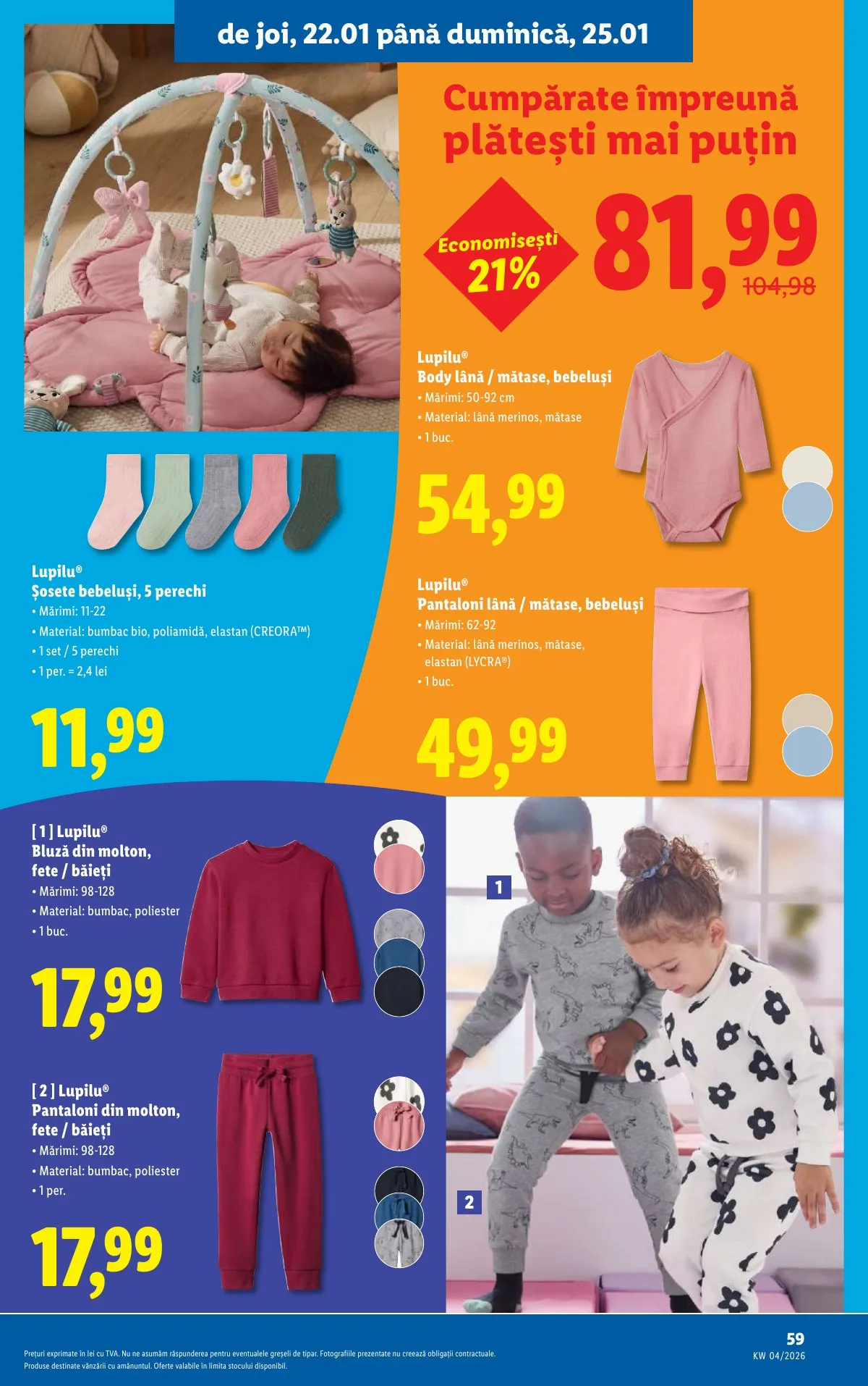 Lidl akciós újság Románia 01.19–01.25 – 59. oldal