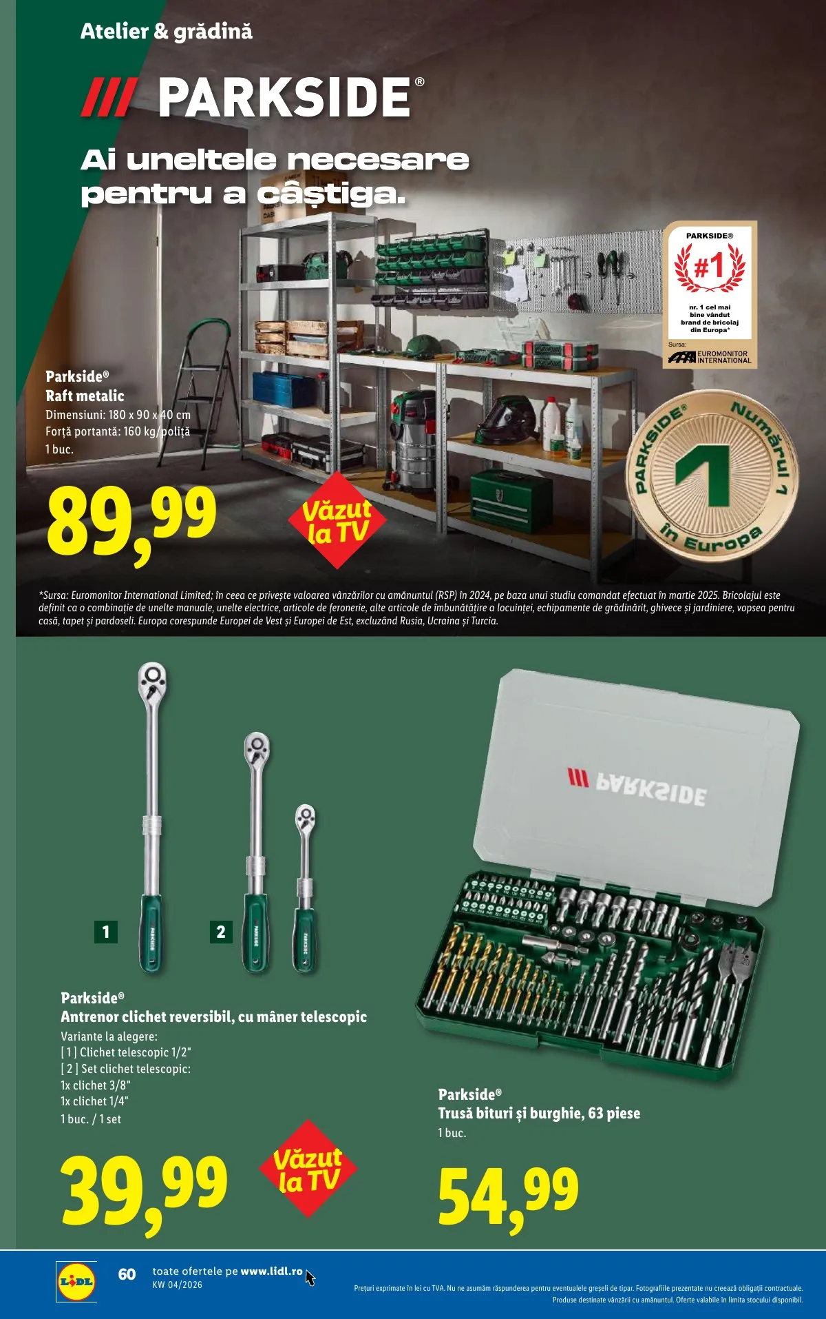 Lidl akciós újság Románia 01.19–01.25 – 60. oldal