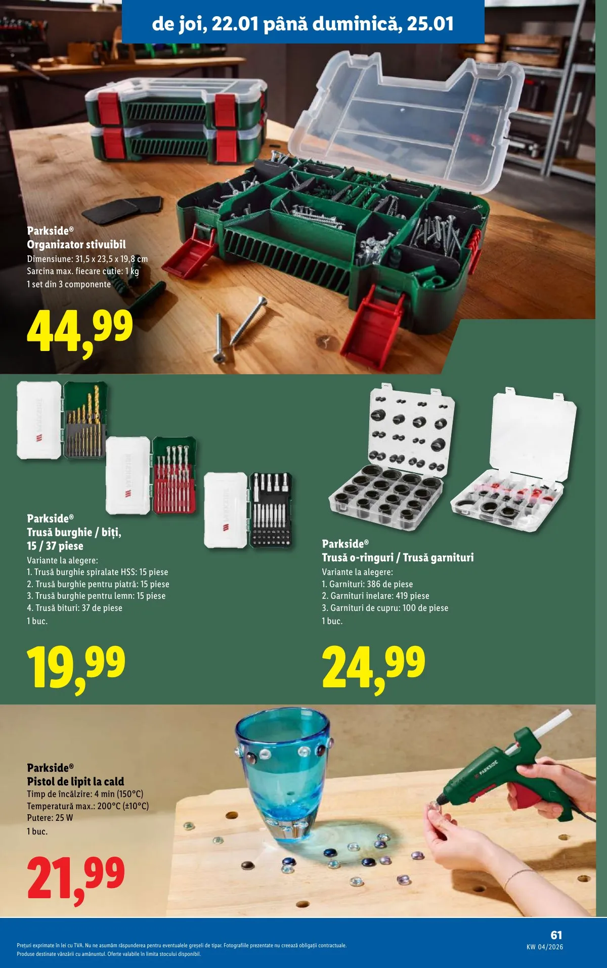 Lidl akciós újság Románia 01.19–01.25 – 61. oldal