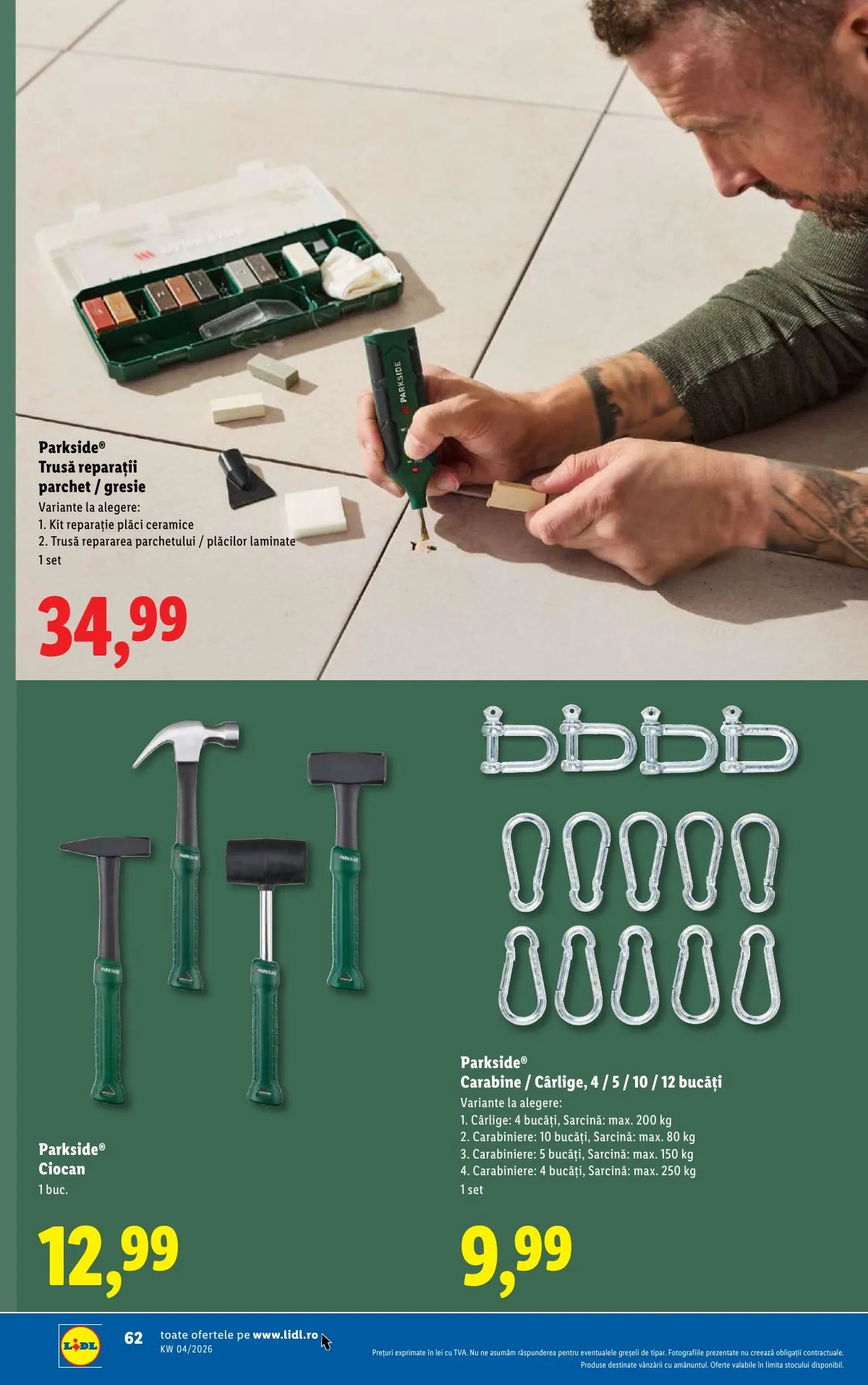 Lidl akciós újság Románia 01.19–01.25 – 62. oldal