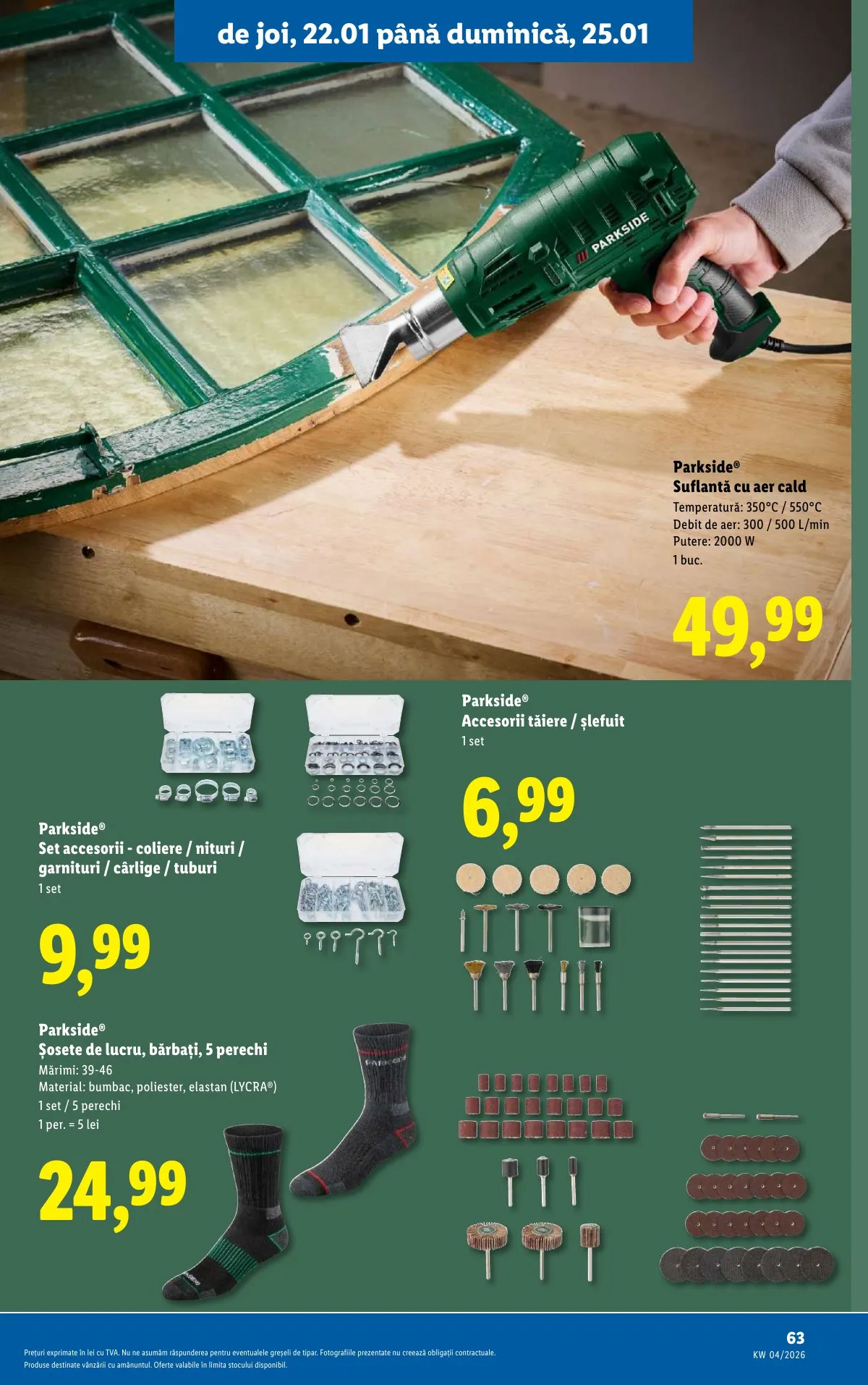 Lidl akciós újság Románia 01.19–01.25 – 63. oldal