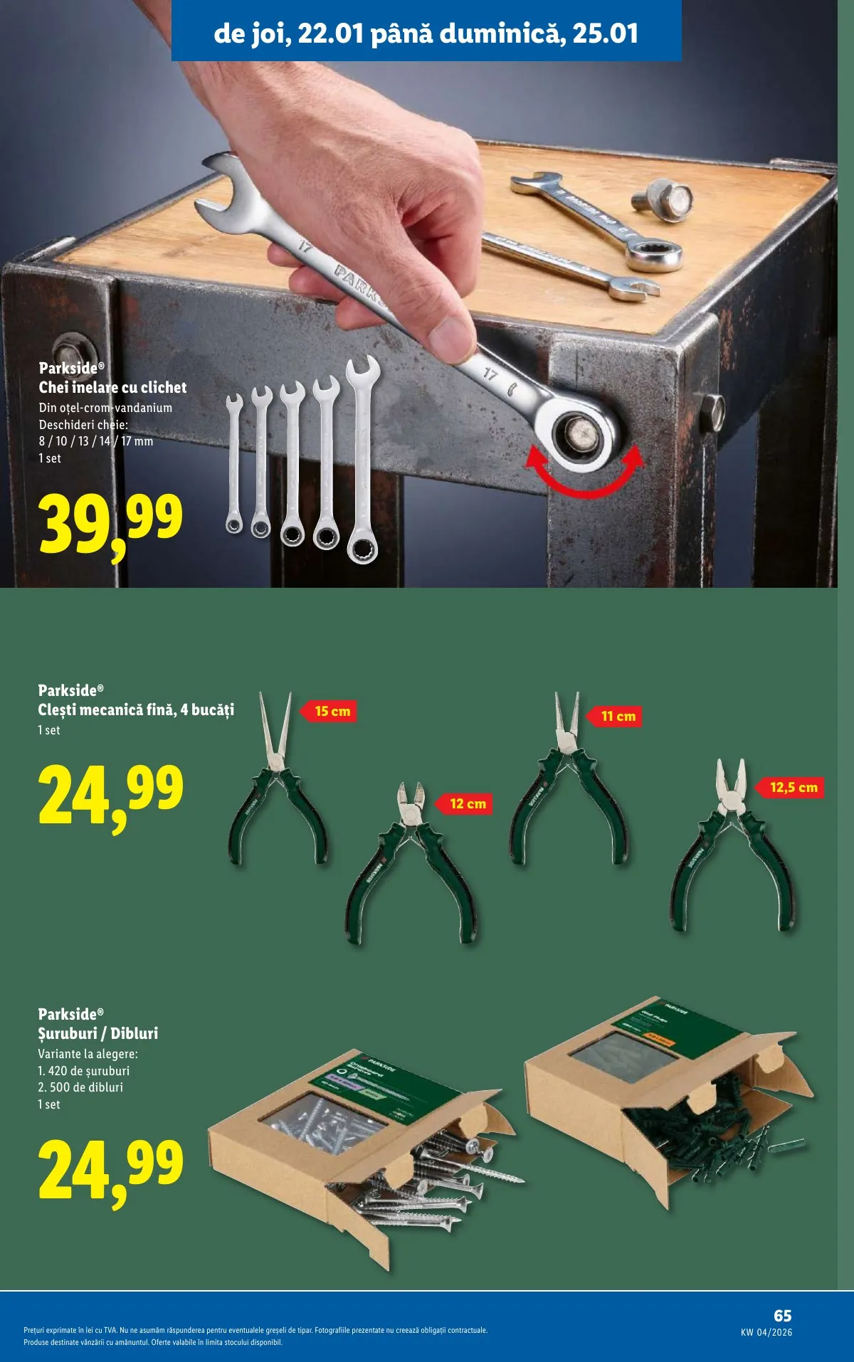 Lidl akciós újság Románia 01.19–01.25 – 65. oldal