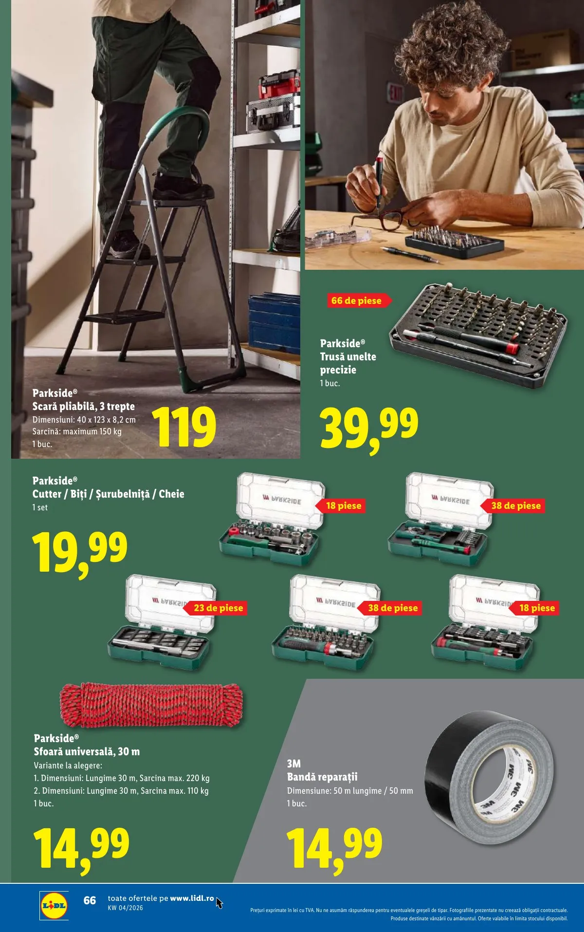 Lidl akciós újság Románia 01.19–01.25 – 66. oldal