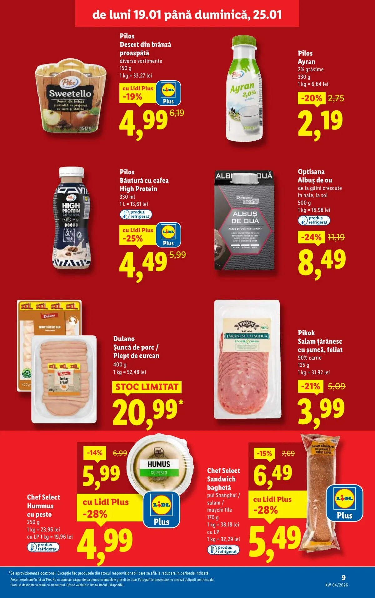 Lidl akciós újság Románia 01.19–01.25 – 9. oldal