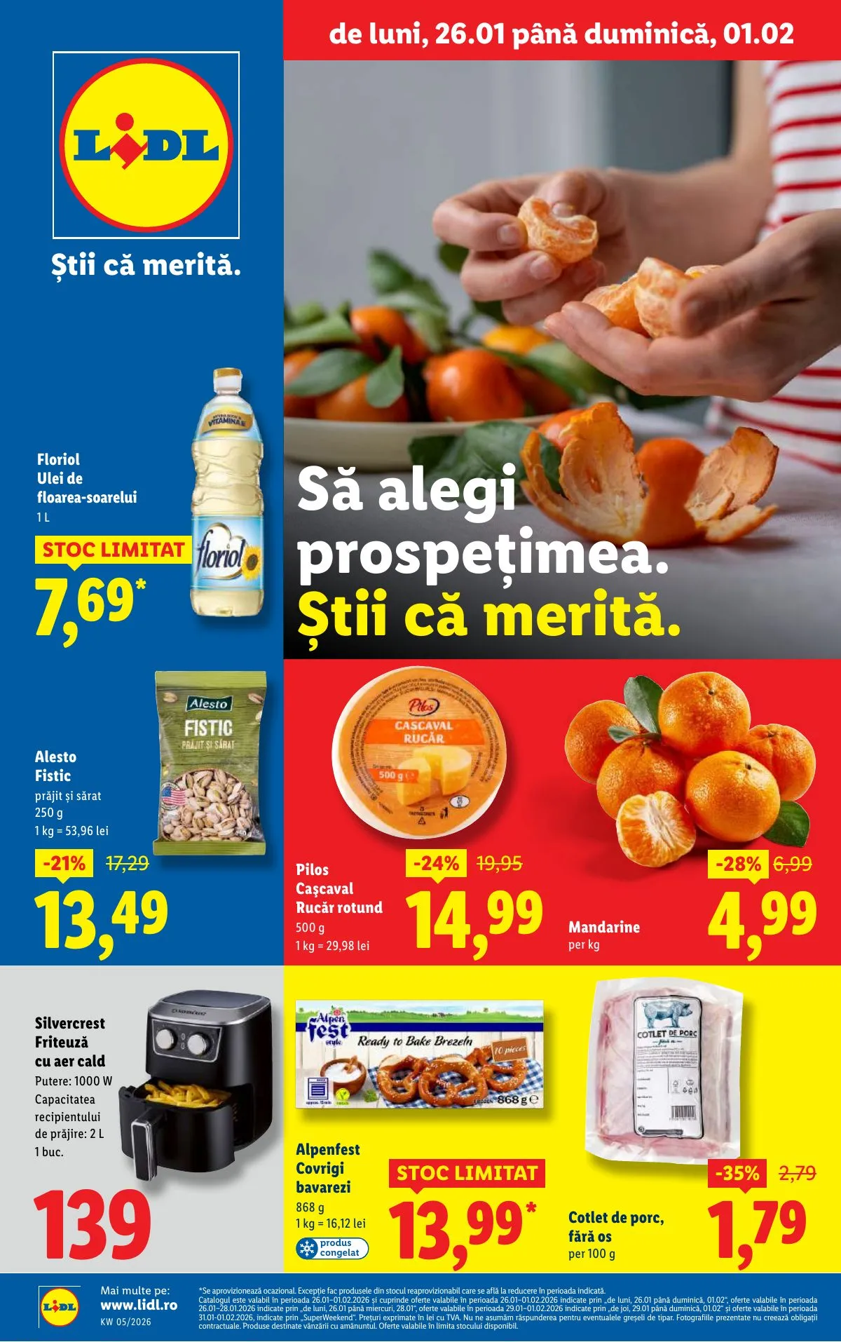 Lidl akciós újság Románia 01.26–02.01