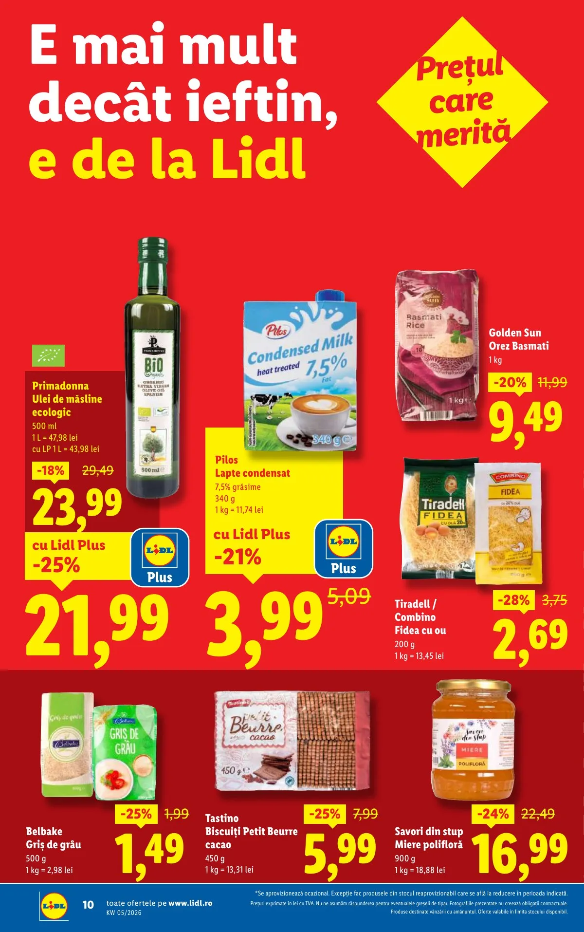 Lidl akciós újság Románia 01.26–02.01 – 10. oldal