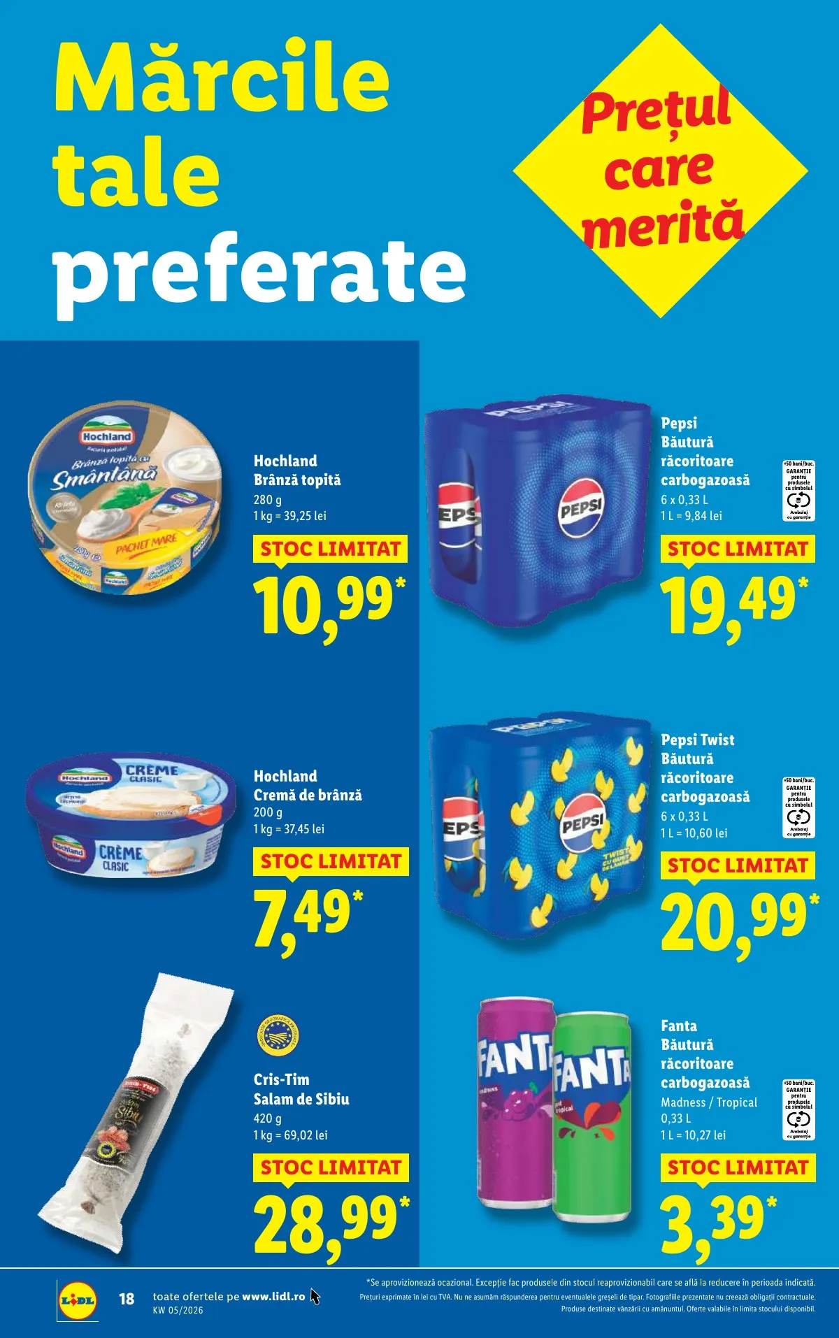 Lidl akciós újság Románia 01.26–02.01 – 18. oldal