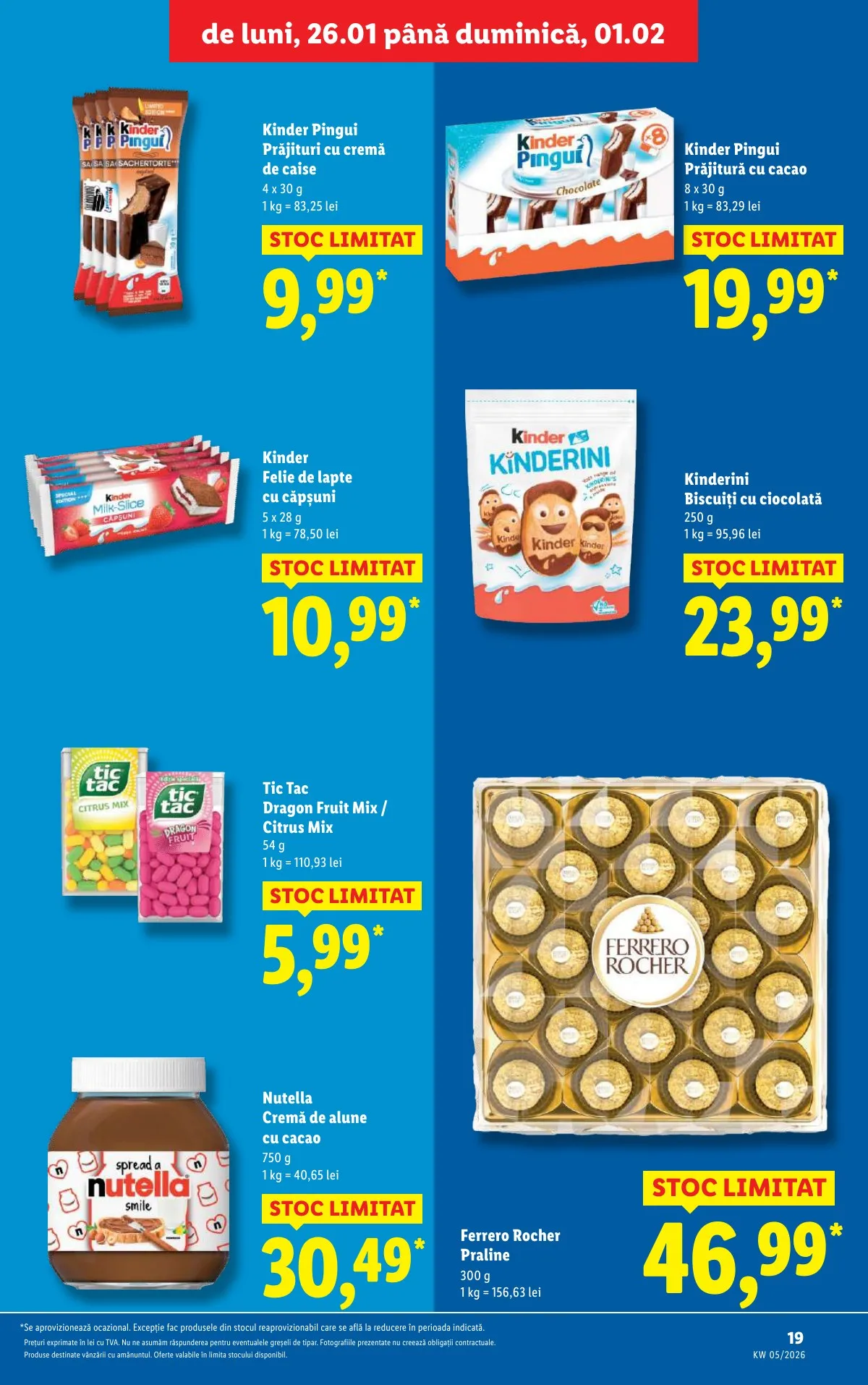 Lidl akciós újság Románia 01.26–02.01 – 19. oldal