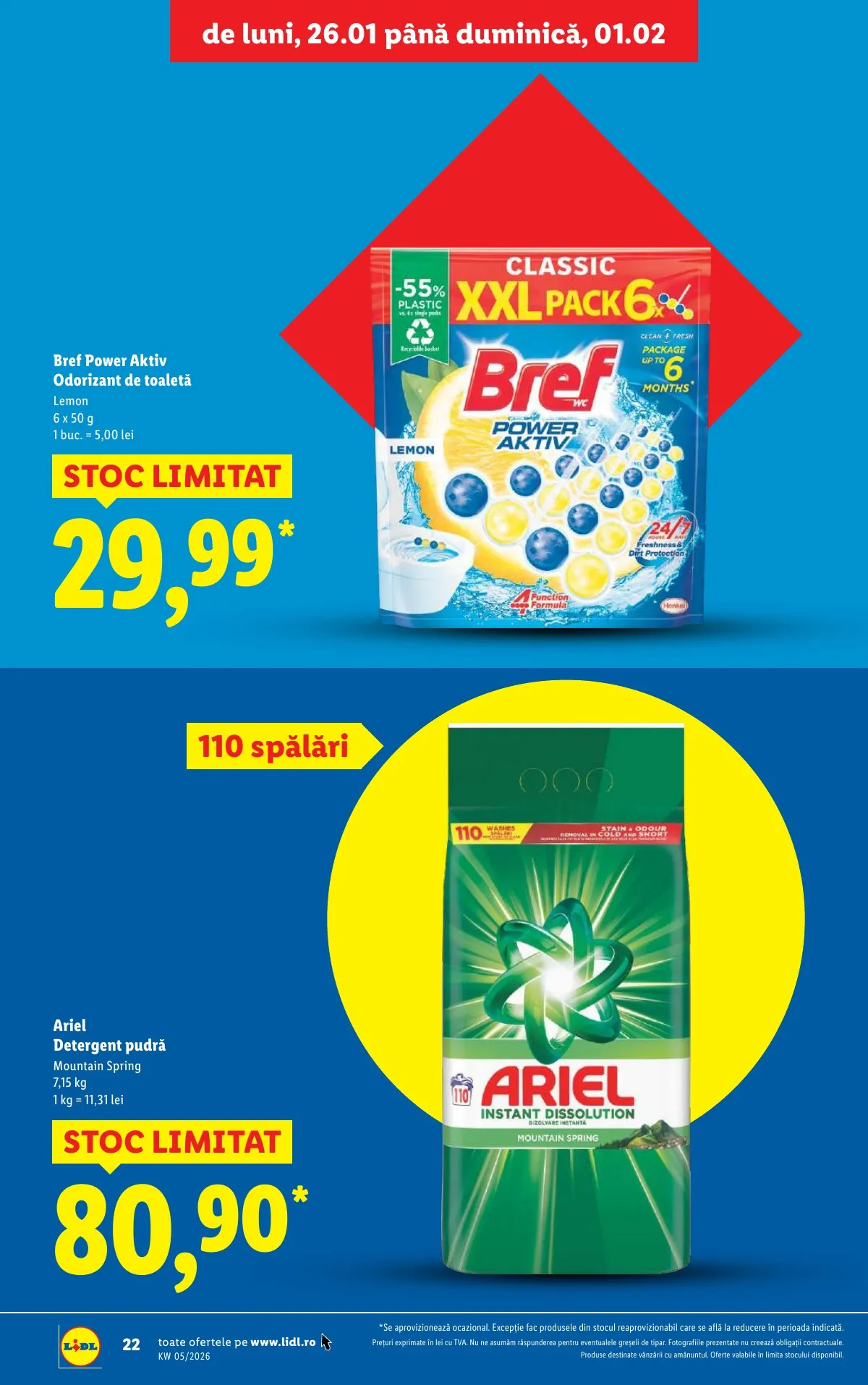 Lidl akciós újság Románia 01.26–02.01 – 22. oldal