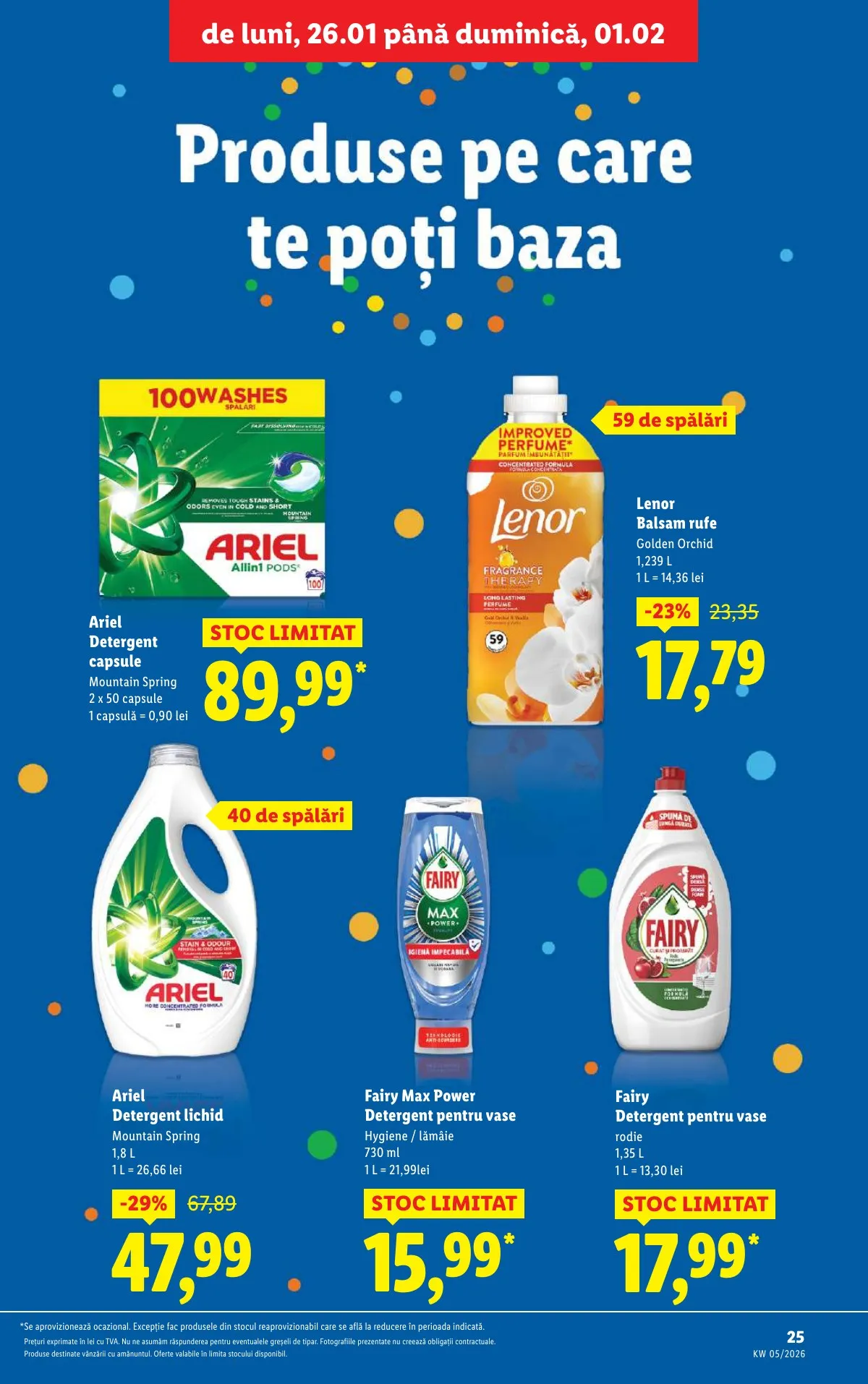 Lidl akciós újság Románia 01.26–02.01 – 25. oldal