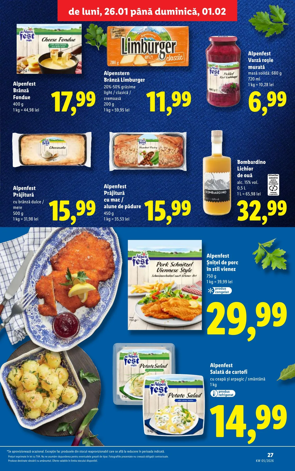 Lidl akciós újság Románia 01.26–02.01 – 27. oldal