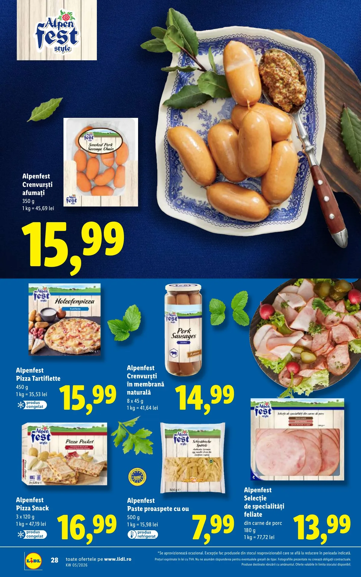 Lidl akciós újság Románia 01.26–02.01 – 28. oldal