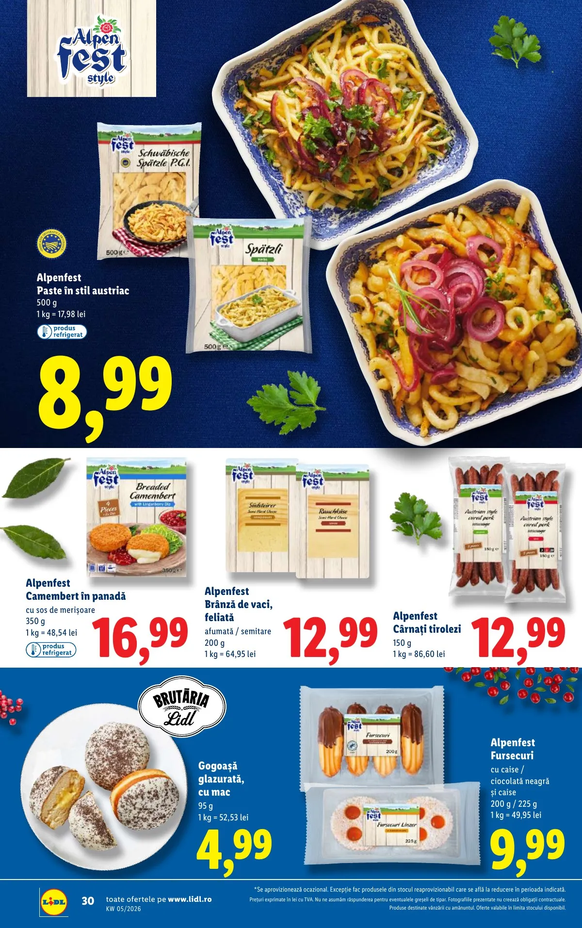 Lidl akciós újság Románia 01.26–02.01 – 30. oldal