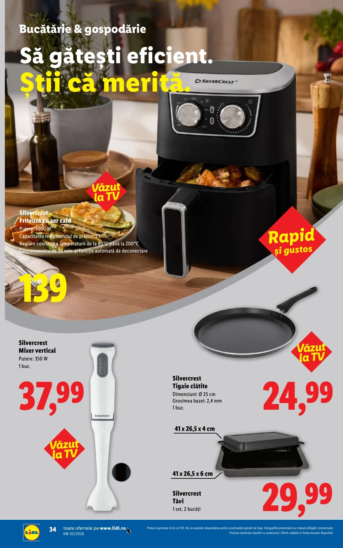 Lidl akciós újság Románia 01.26–02.01 – 34. oldal