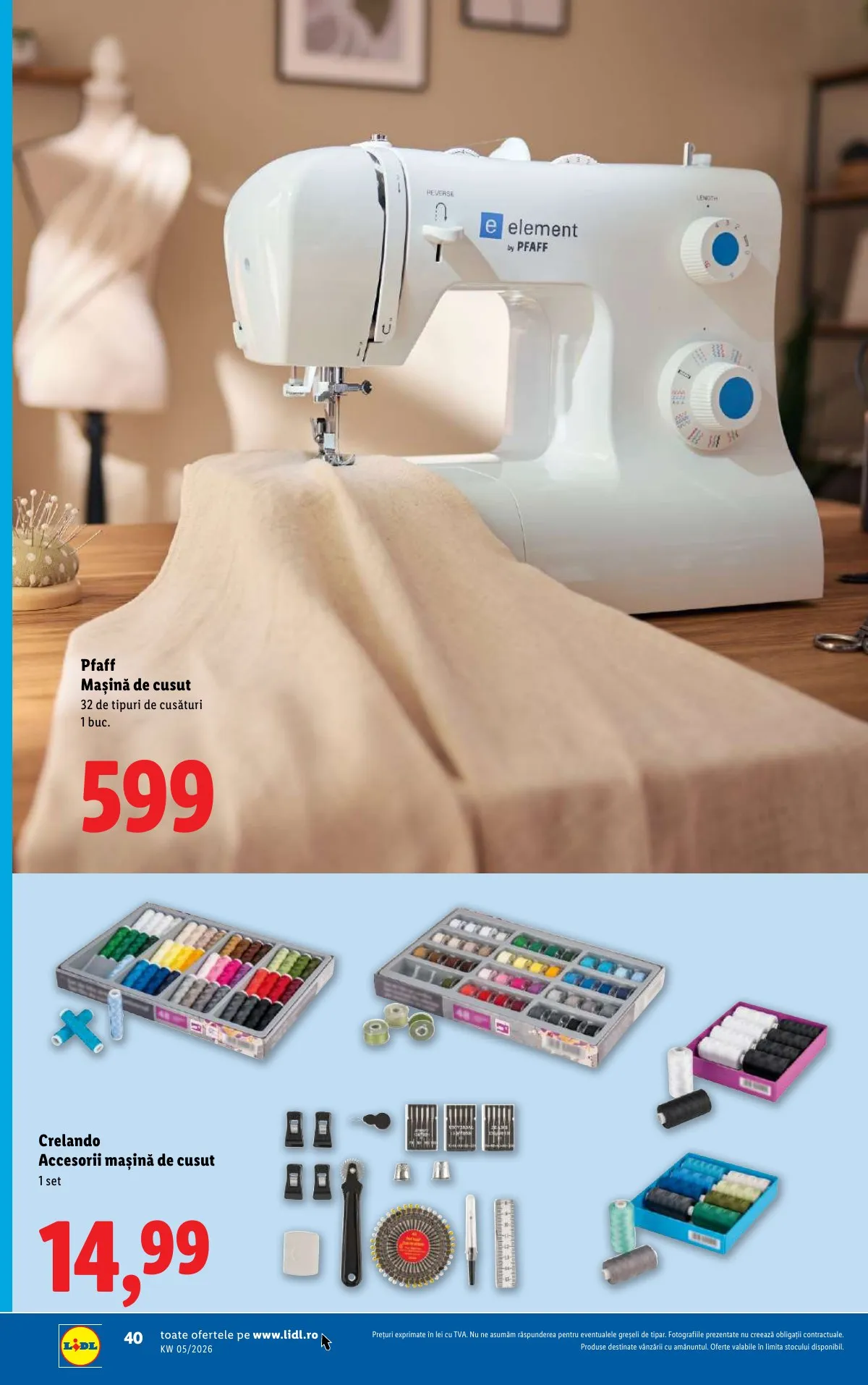 Lidl akciós újság Románia 01.26–02.01 – 40. oldal