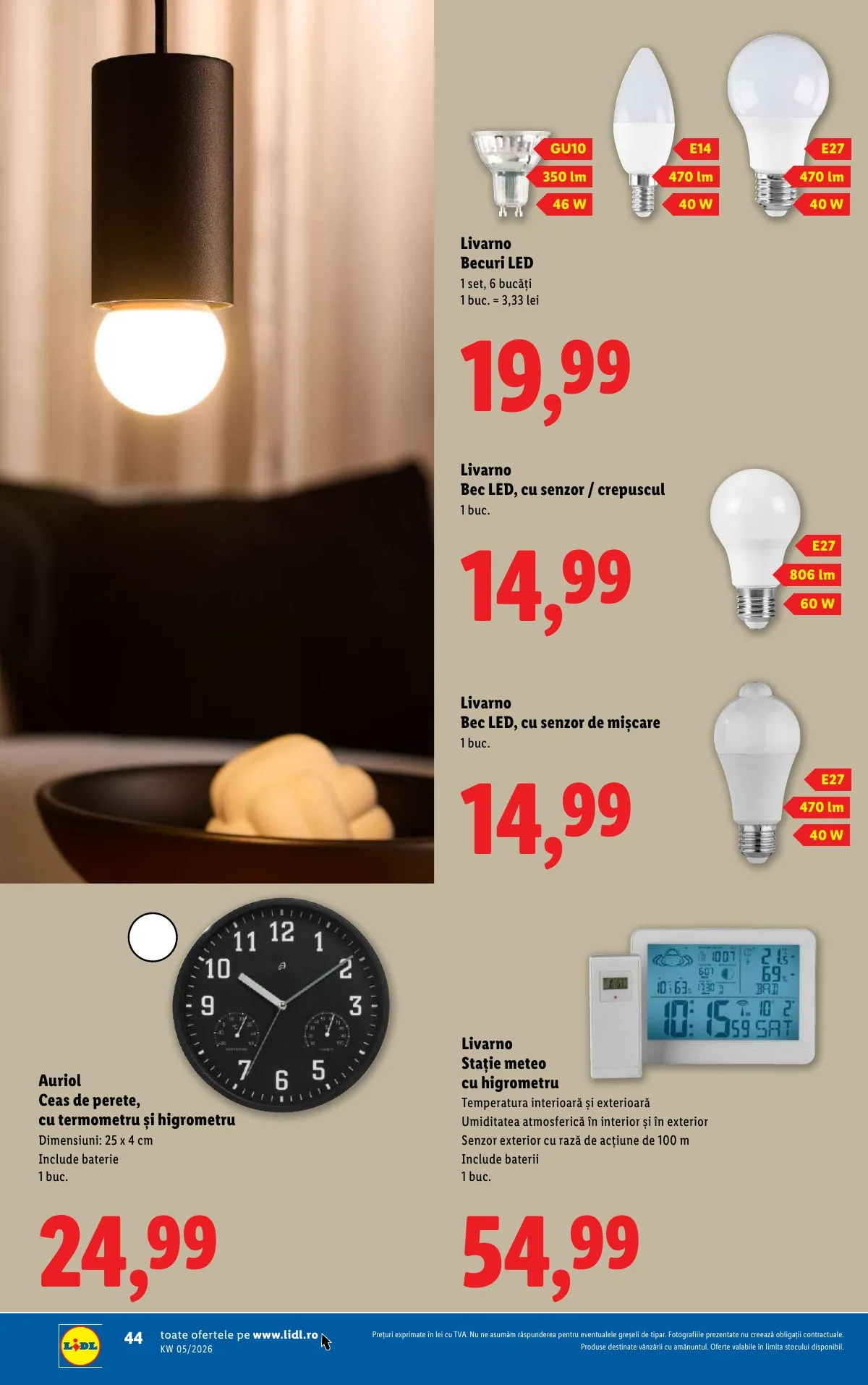 Lidl akciós újság Románia 01.26–02.01 – 44. oldal