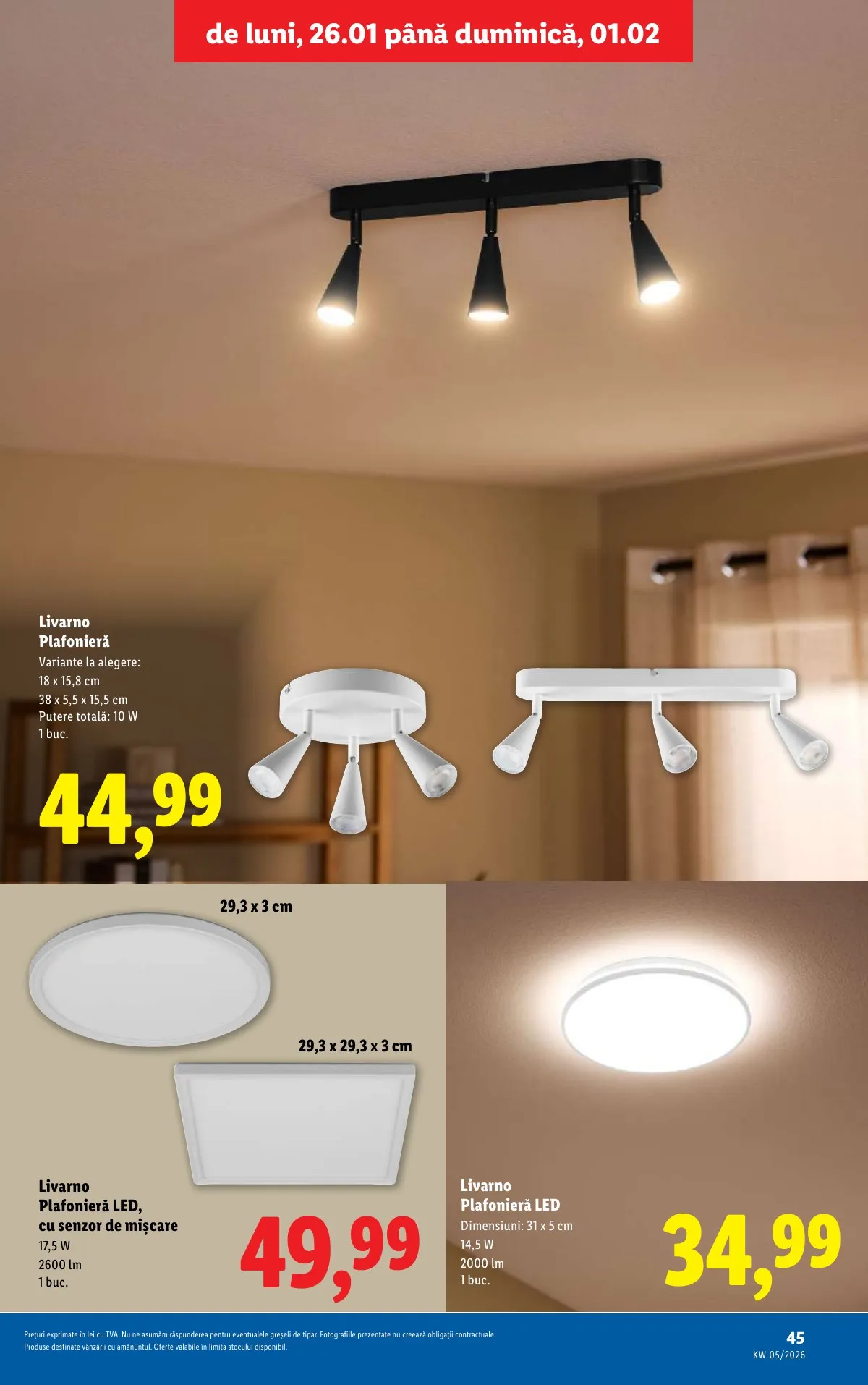 Lidl akciós újság Románia 01.26–02.01 – 45. oldal