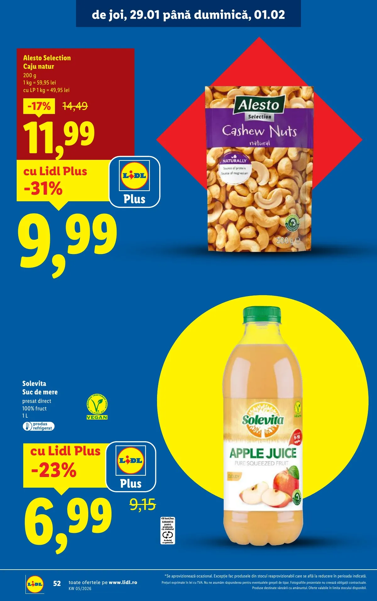 Lidl akciós újság Románia 01.26–02.01 – 52. oldal