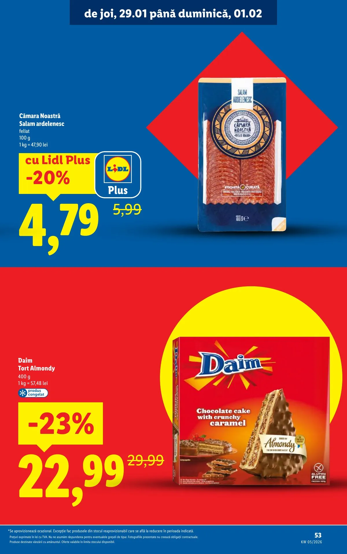 Lidl akciós újság Románia 01.26–02.01 – 53. oldal