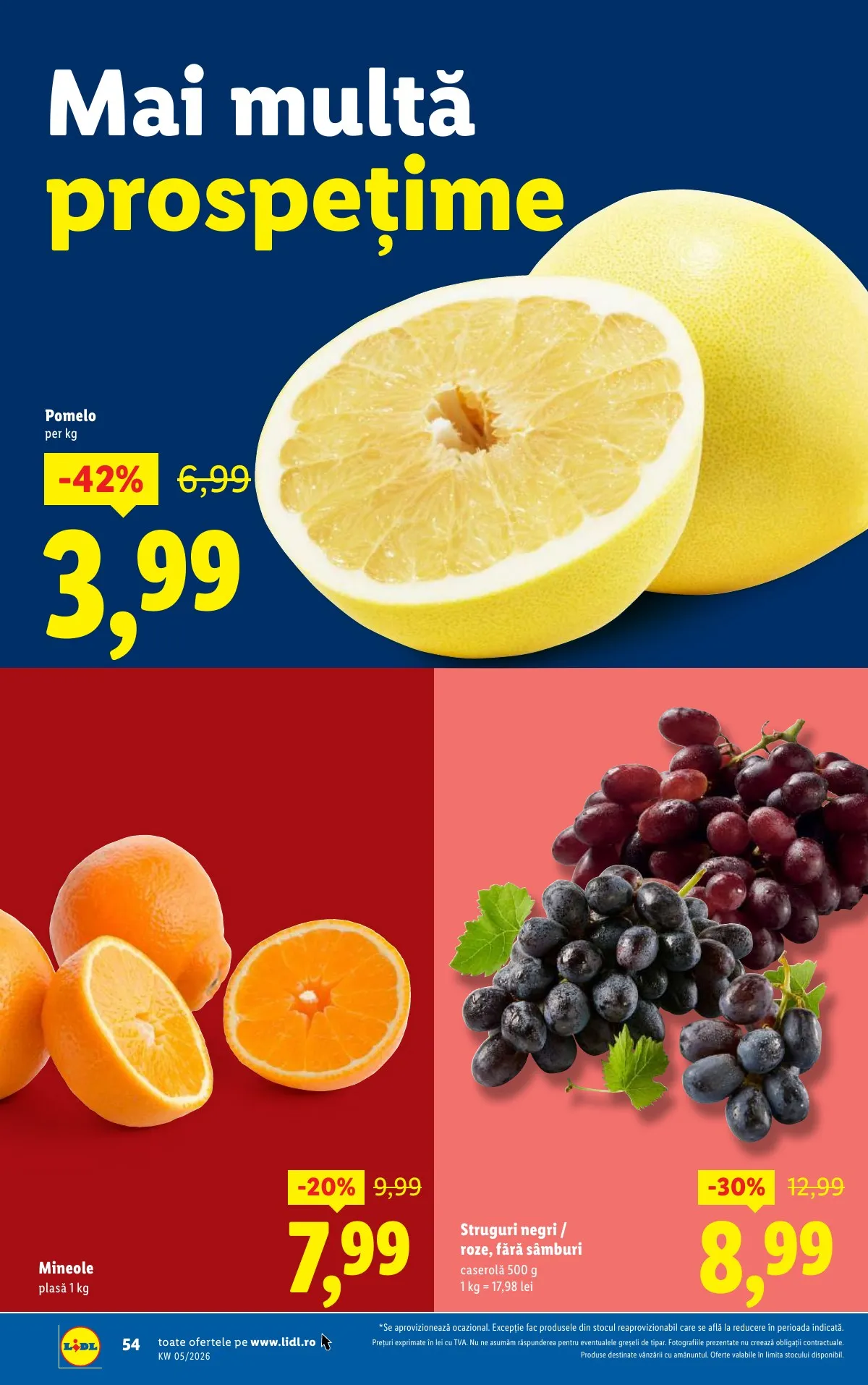 Lidl akciós újság Románia 01.26–02.01 – 54. oldal