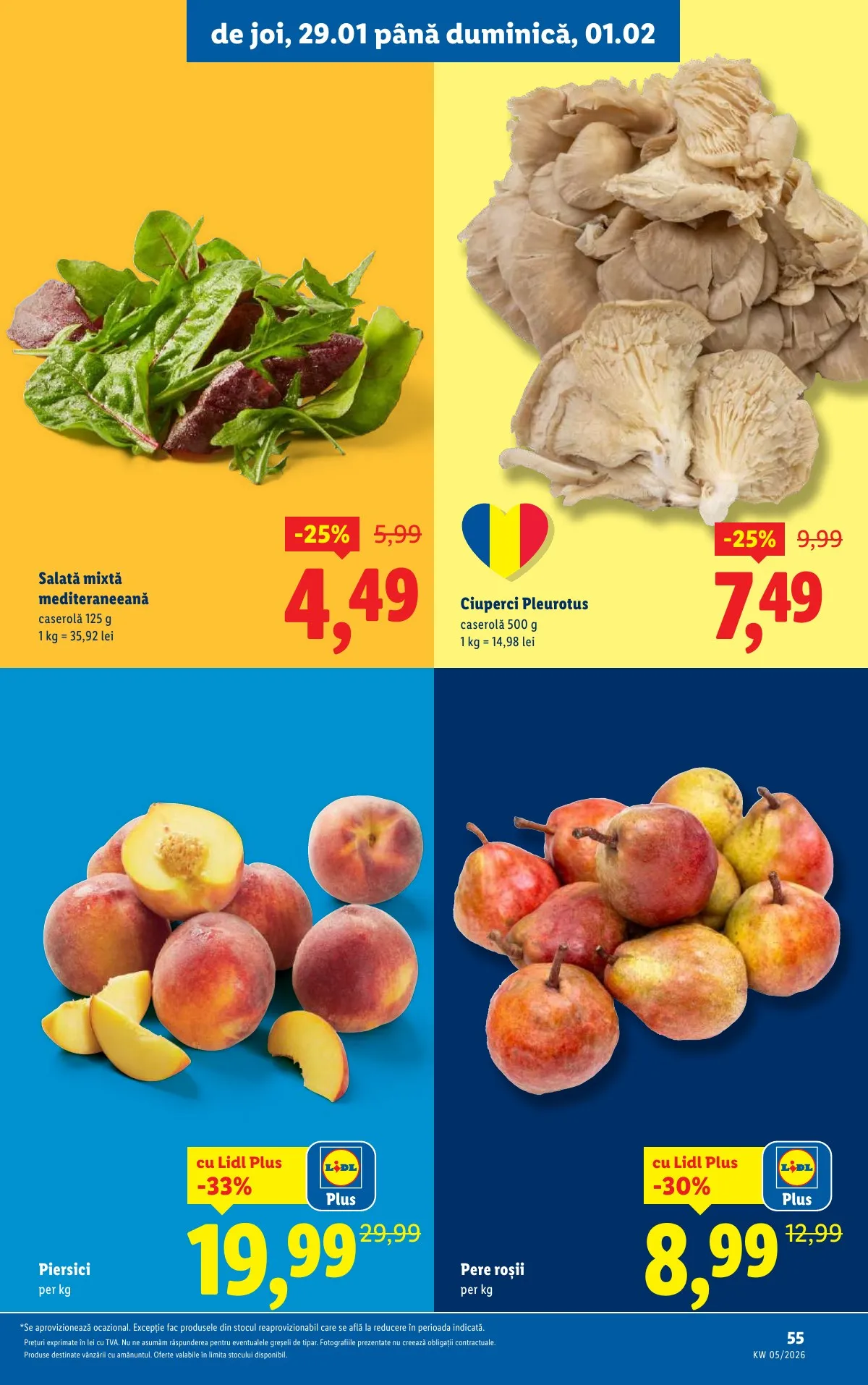 Lidl akciós újság Románia 01.26–02.01 – 55. oldal