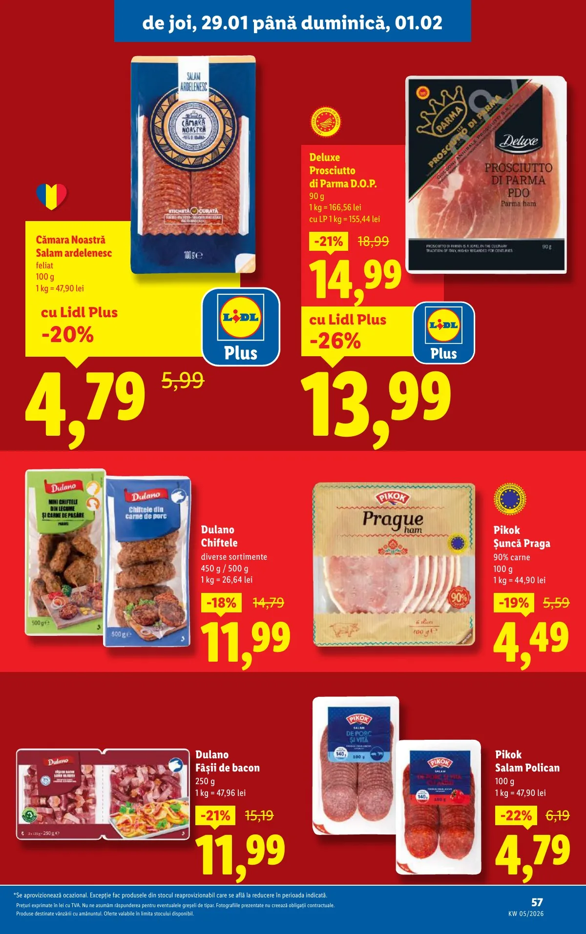 Lidl akciós újság Románia 01.26–02.01 – 57. oldal