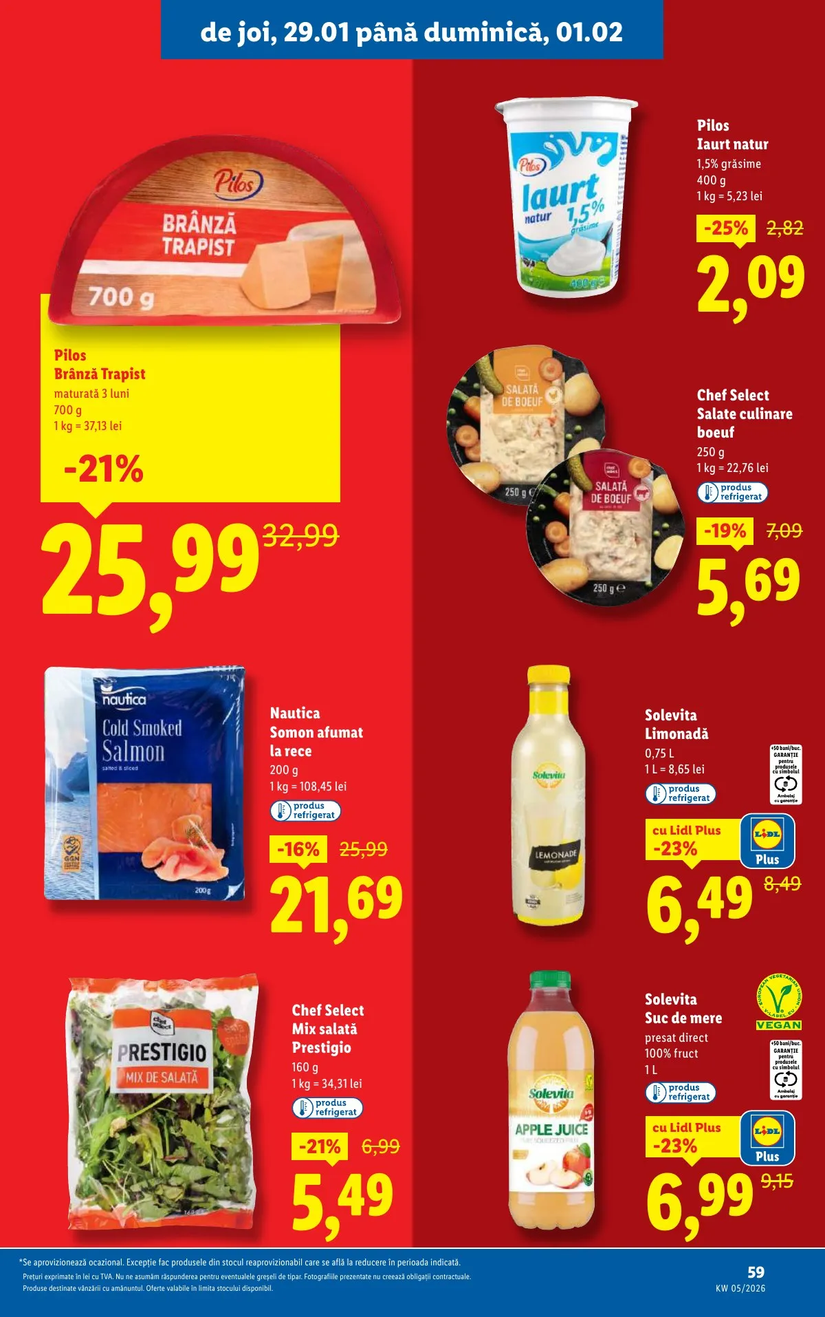 Lidl akciós újság Románia 01.26–02.01 – 59. oldal
