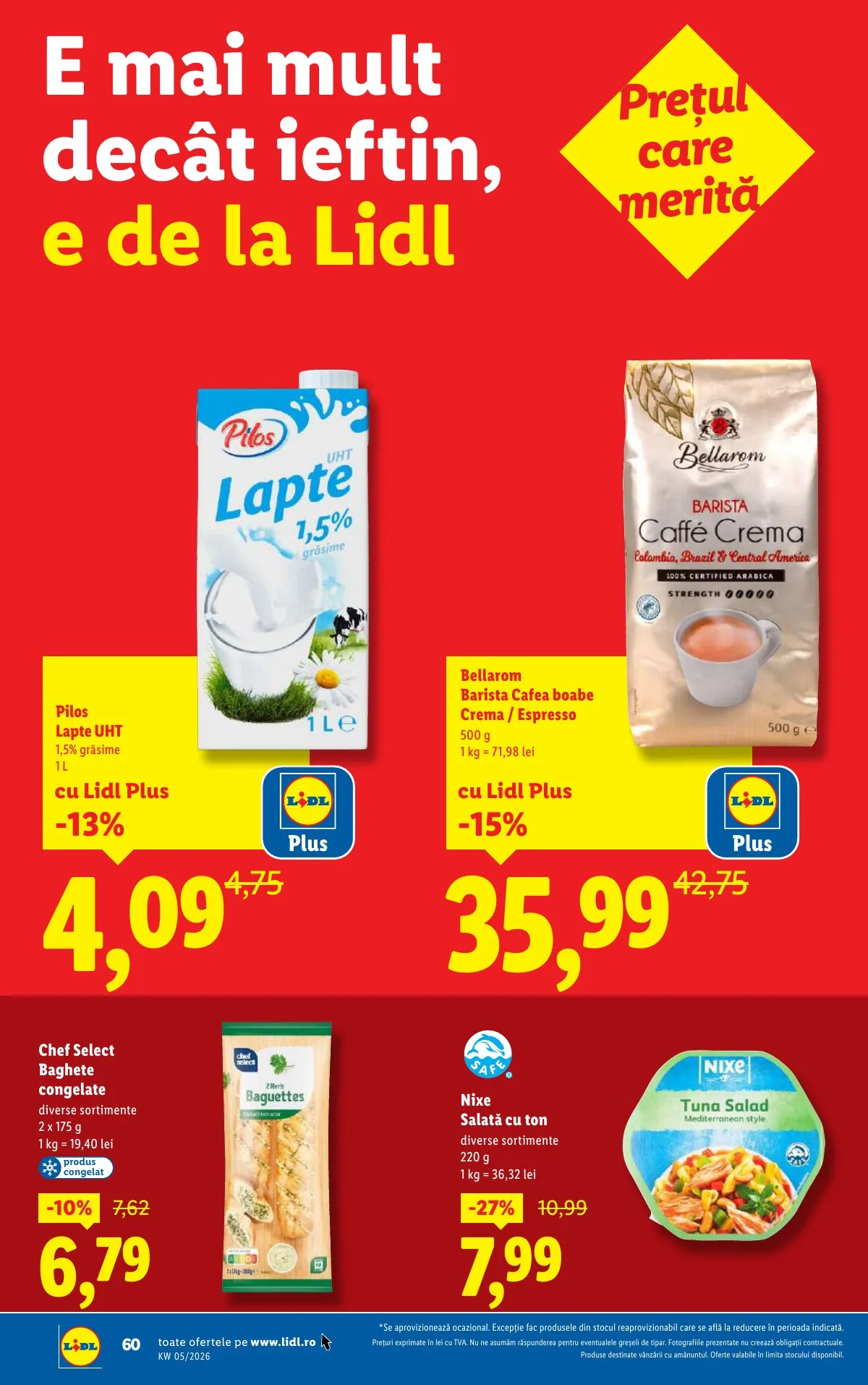 Lidl akciós újság Románia 01.26–02.01 – 60. oldal