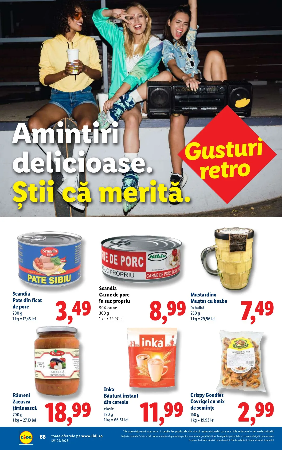 Lidl akciós újság Románia 01.26–02.01 – 68. oldal