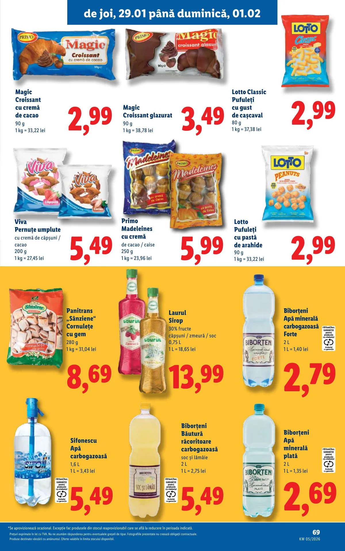 Lidl akciós újság Románia 01.26–02.01 – 69. oldal