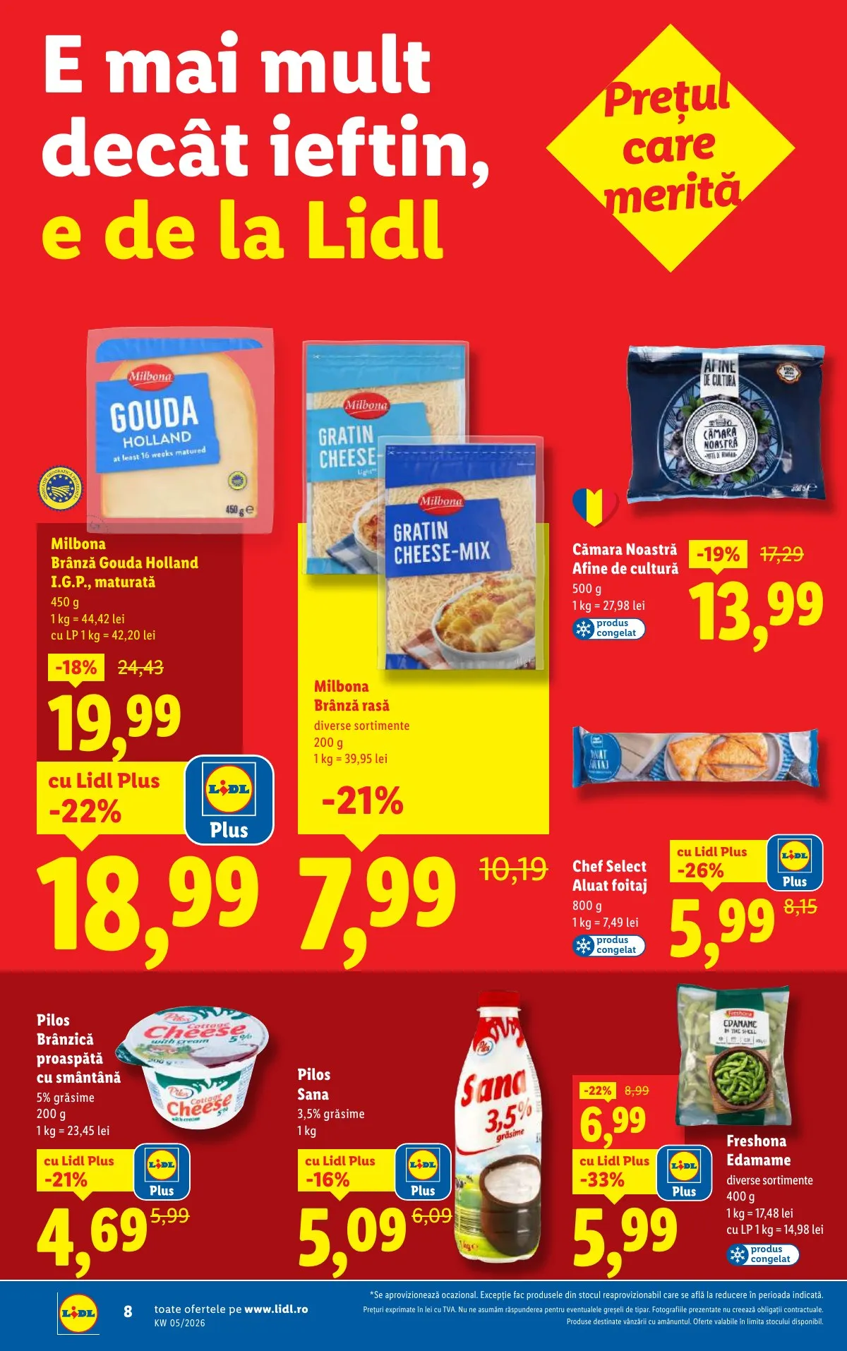 Lidl akciós újság Románia 01.26–02.01 – 8. oldal