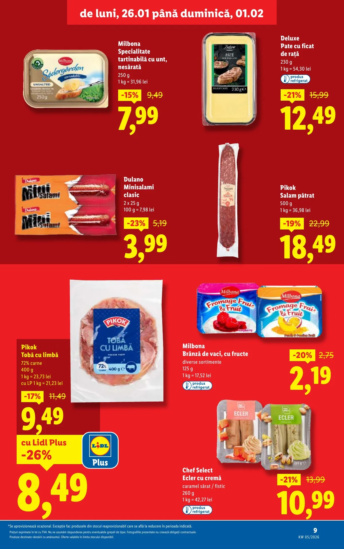 Lidl akciós újság Románia 01.26–02.01 – 9. oldal