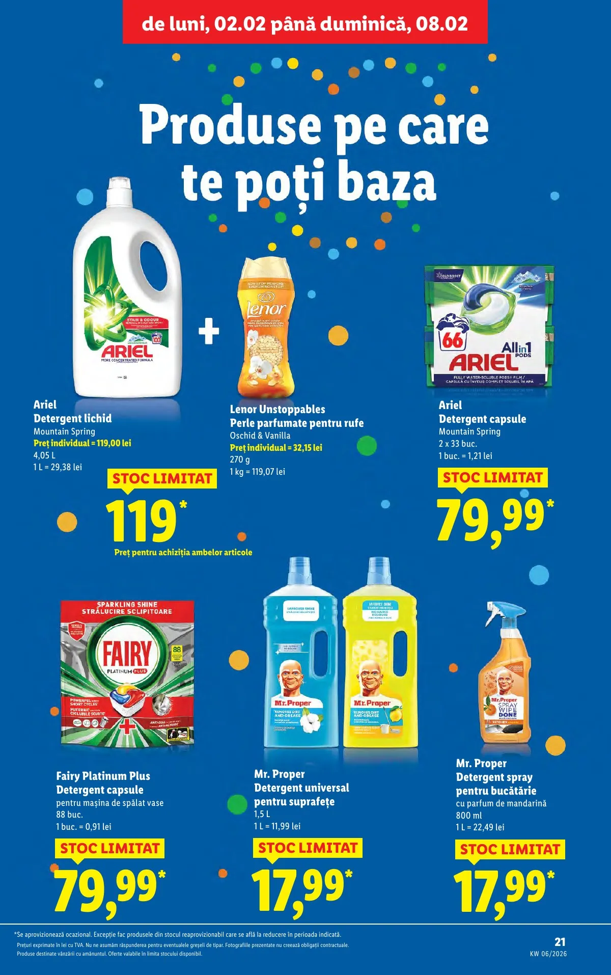 Lidl akciós újság Románia 02.02–02.08 – 21. oldal