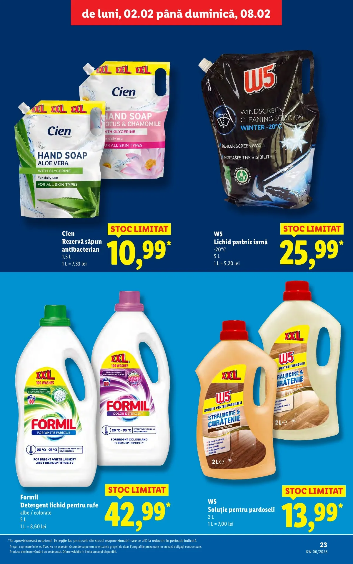 Lidl akciós újság Románia 02.02–02.08 – 23. oldal