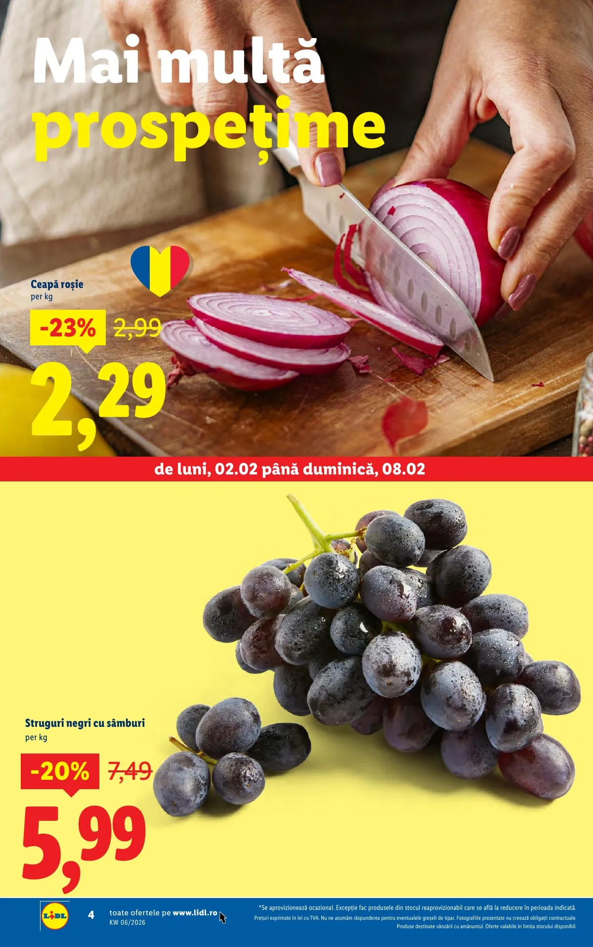 Lidl akciós újság Románia 02.02–02.08 – 4. oldal